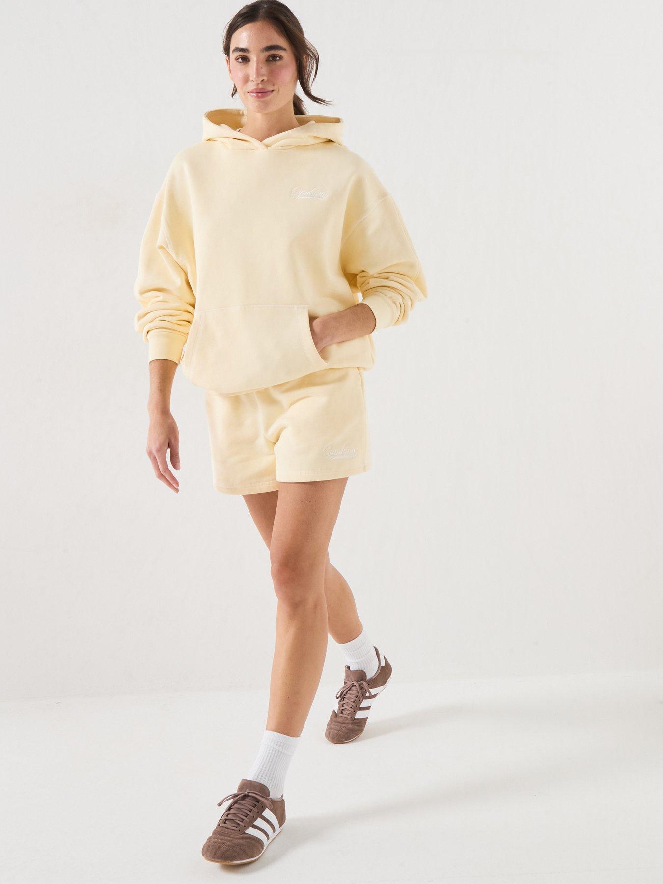 Image 3 of 6 of Gym King Womens Renew Flatlock Hood - Yellow