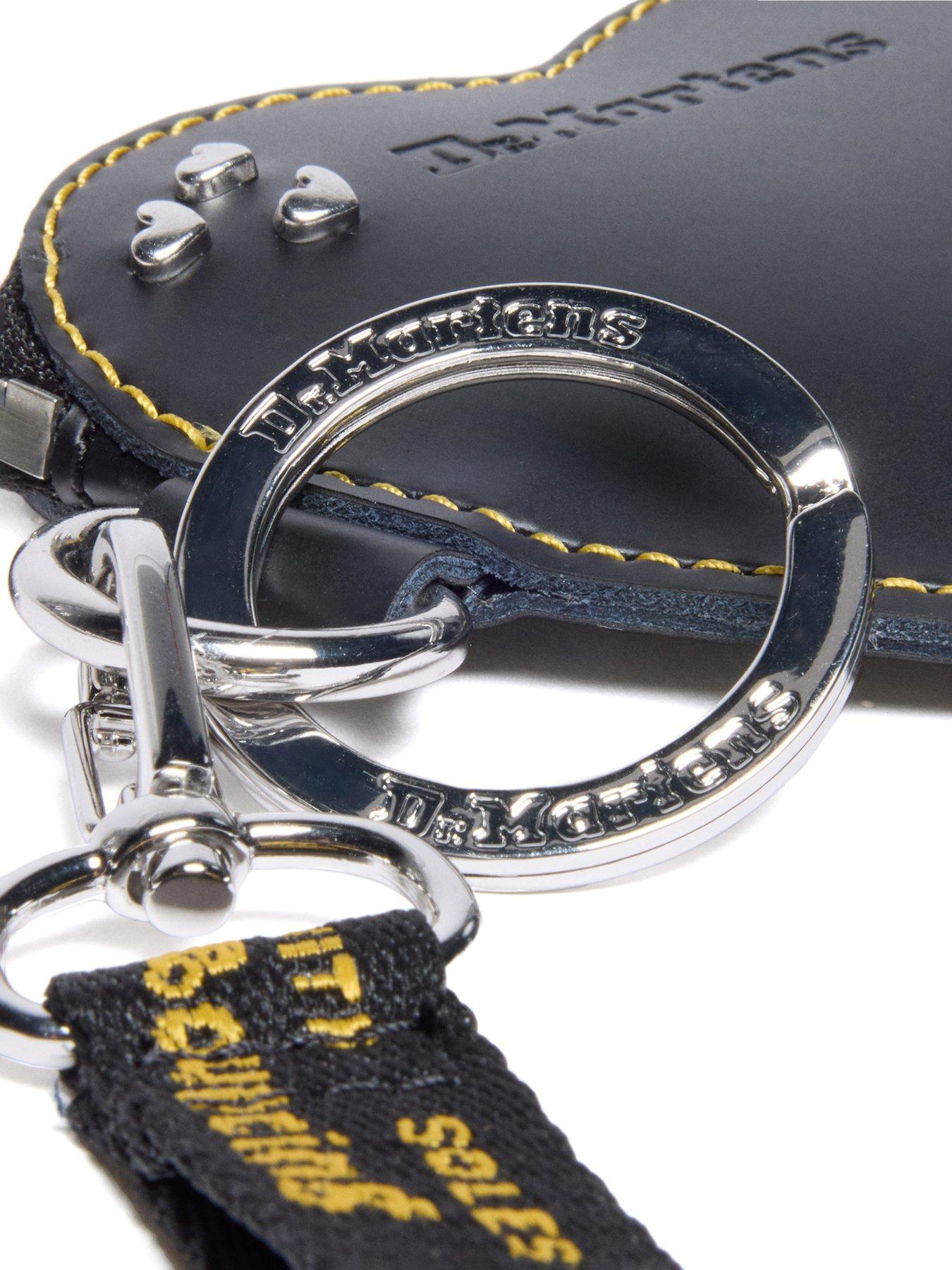 Image 2 of 6 of Dr Martens Heart Purse Keyring - Black