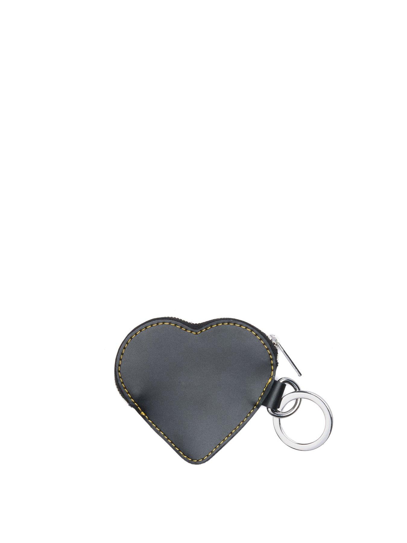 Image 3 of 6 of Dr Martens Heart Purse Keyring - Black