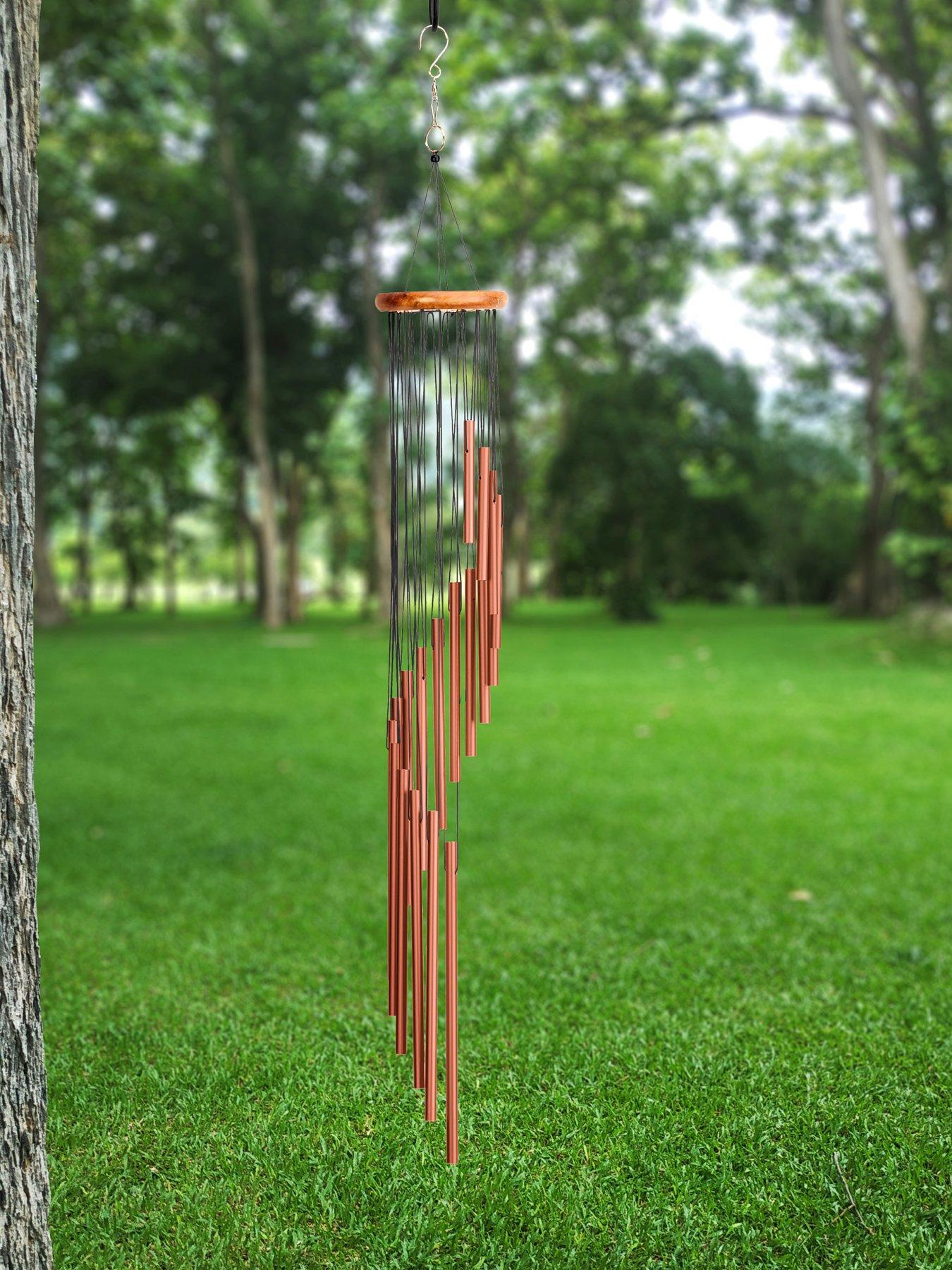 Panacea 18 Tube Wind Chime 91Cm Copper