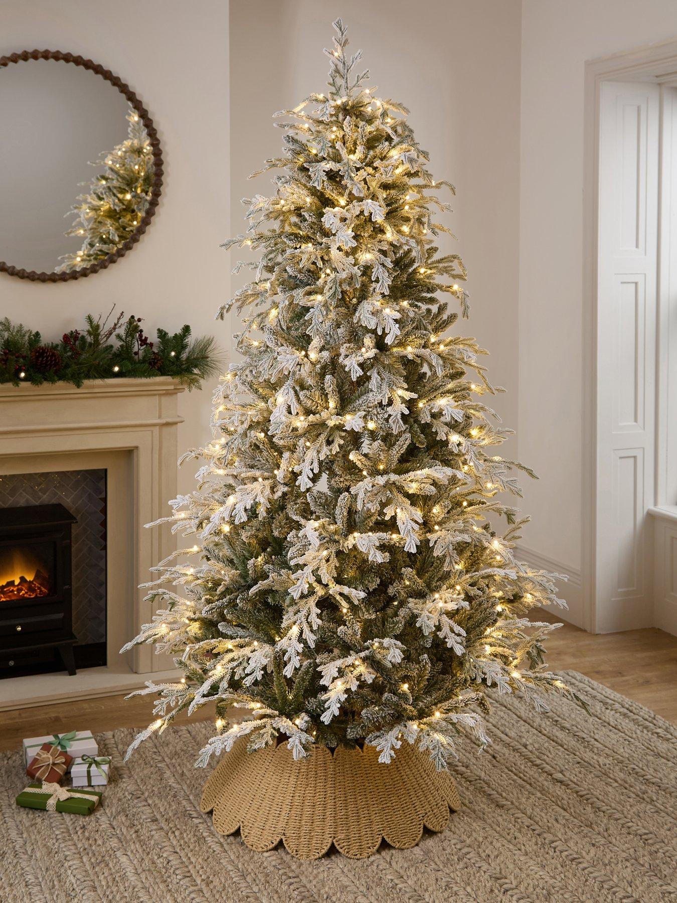 The Very Collection 7Ft Snowfall Pre Lit Tree