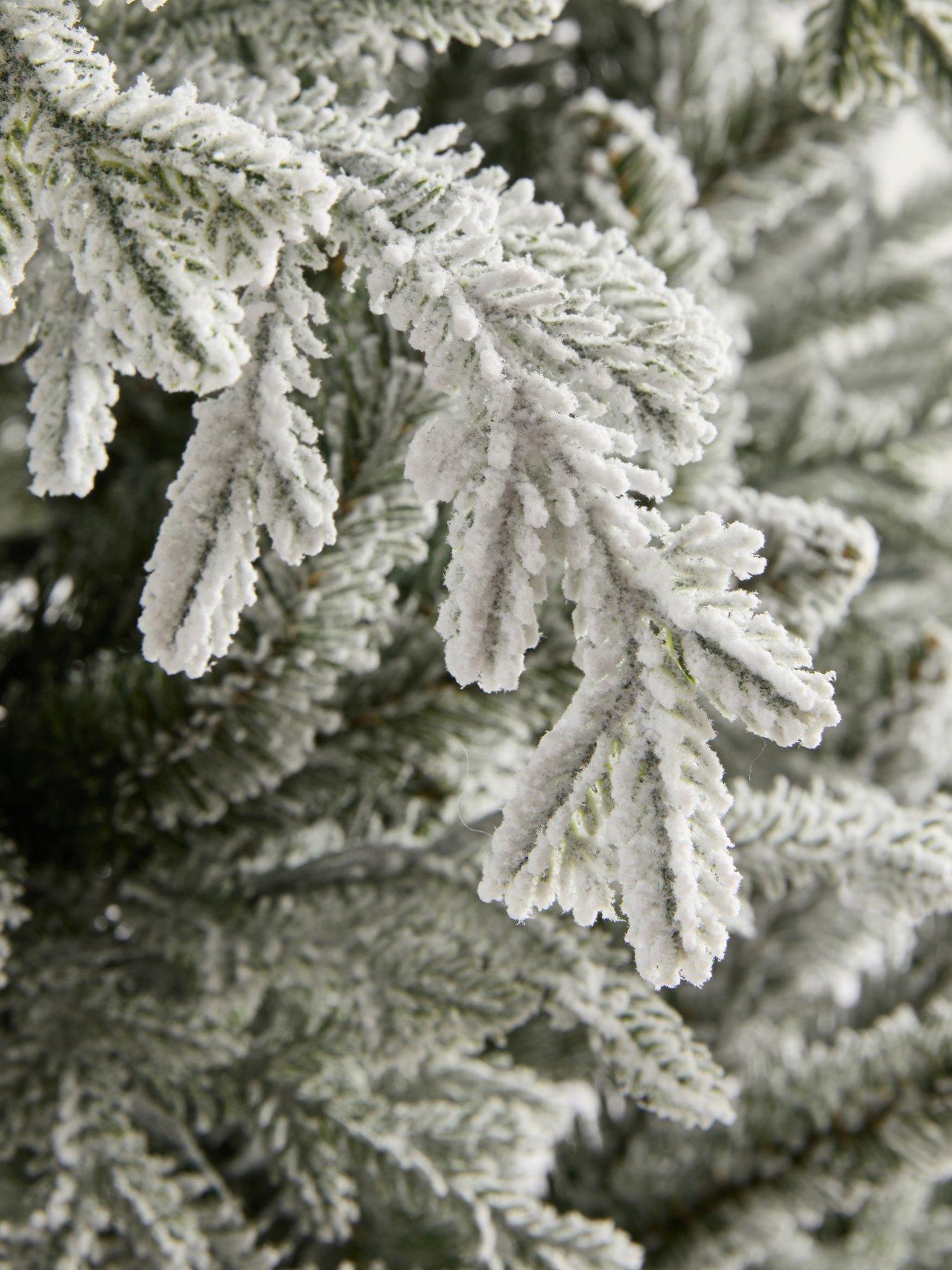 Image 6 of 7 of The Very Collection 7Ft Snowfall Pre Lit Tree