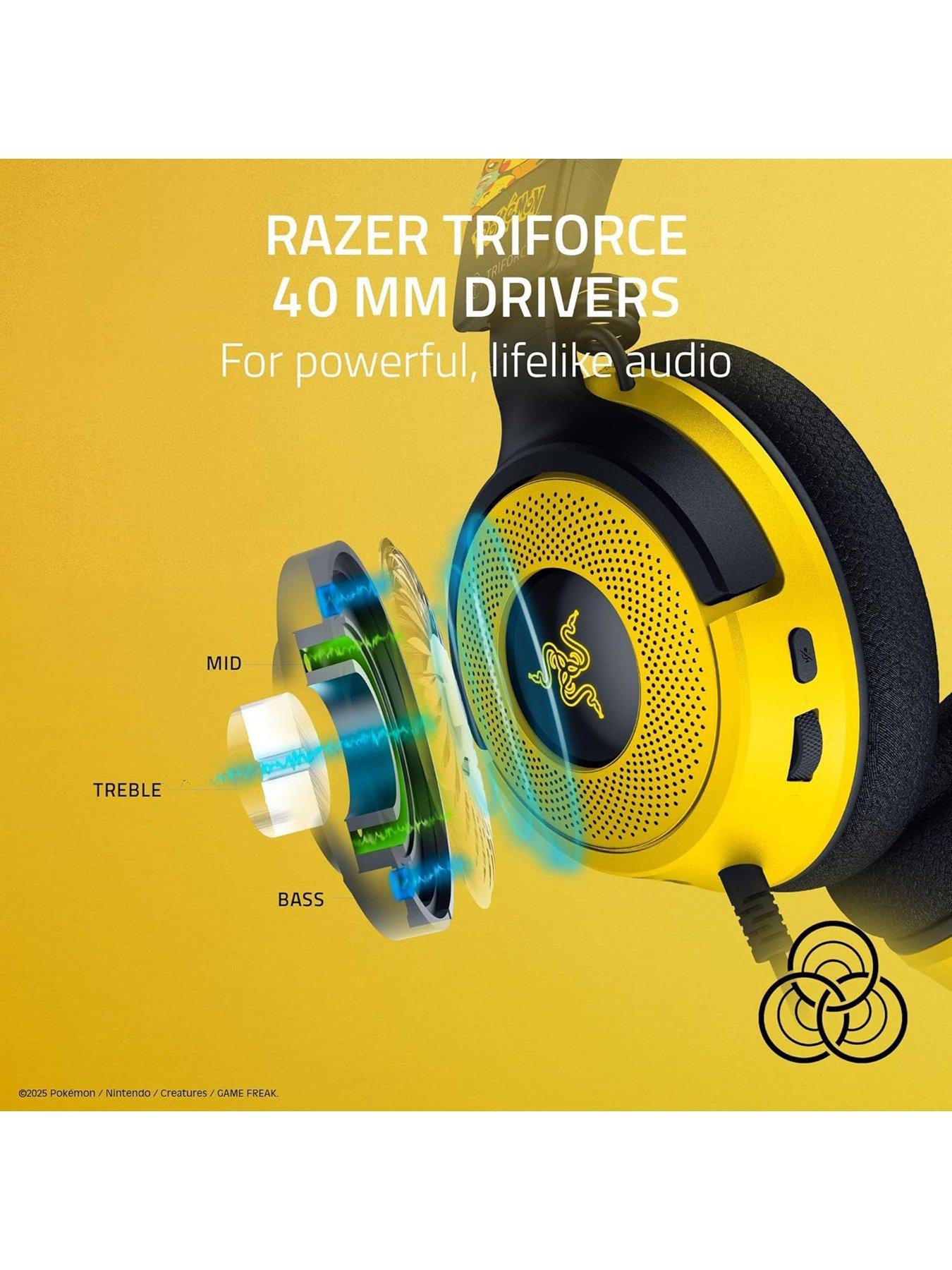 Image 2 of 7 of Razer Kraken V4 X - Pokemon Kanto Starters Ed.