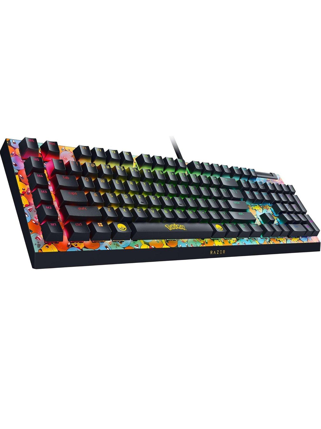 Image 7 of 7 of Razer BlackWidow V4 X (Green Switch) - Pokemon Kanto Starters Ed. - US Layout