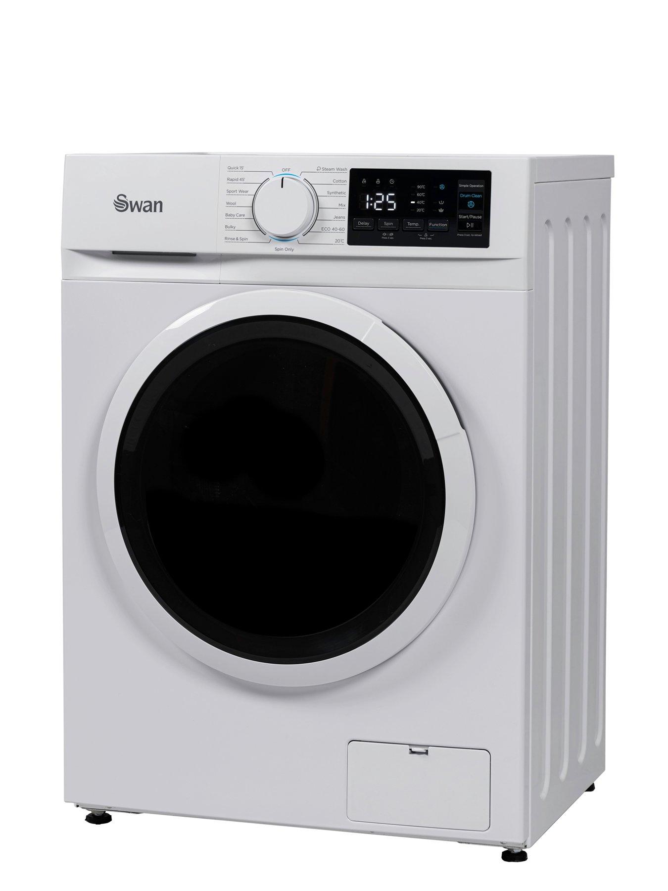 Image 2 of 6 of Swan SW75170W 10kg 1400 spin Washing Machine - White