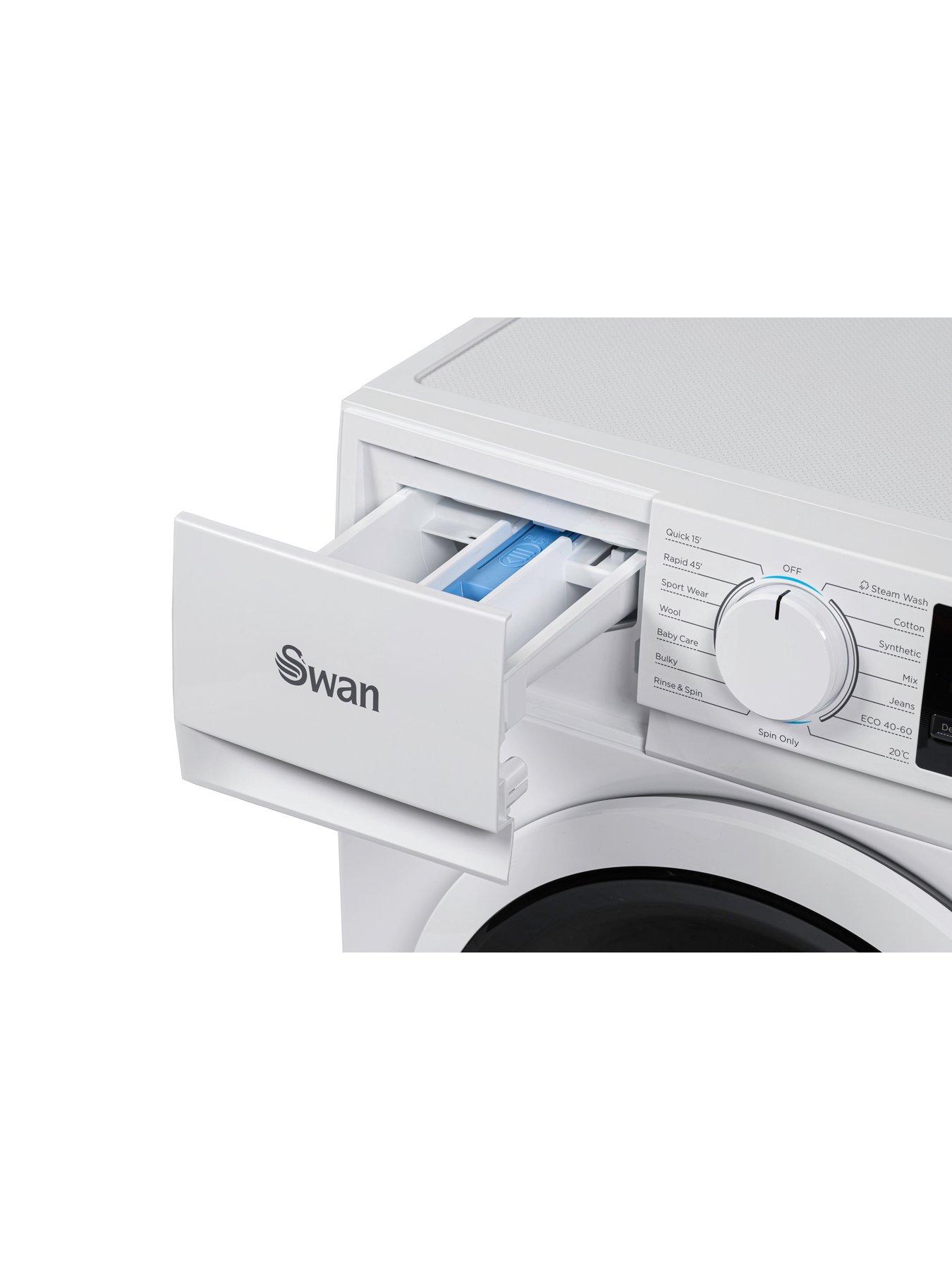 Image 5 of 6 of Swan SW75170W 10kg 1400 spin Washing Machine - White