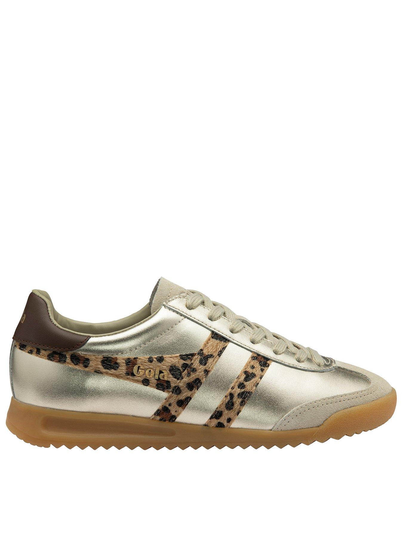 Gola Womens Torpedo Glimmer Safari Trainer, Multi, Size 4, Women