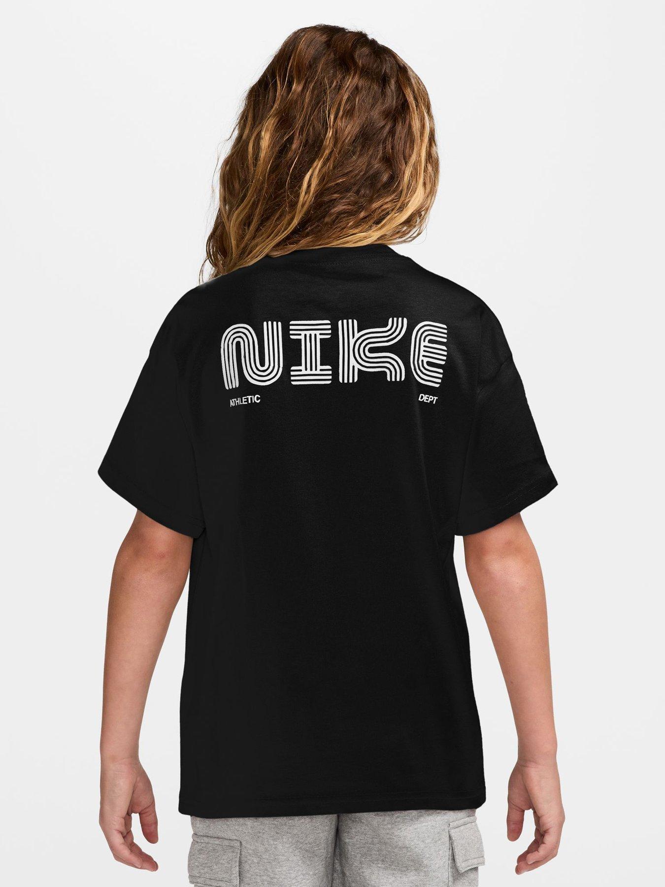 Image 2 of 3 of Nike Big Kids' Sportswear T-shirt - Black