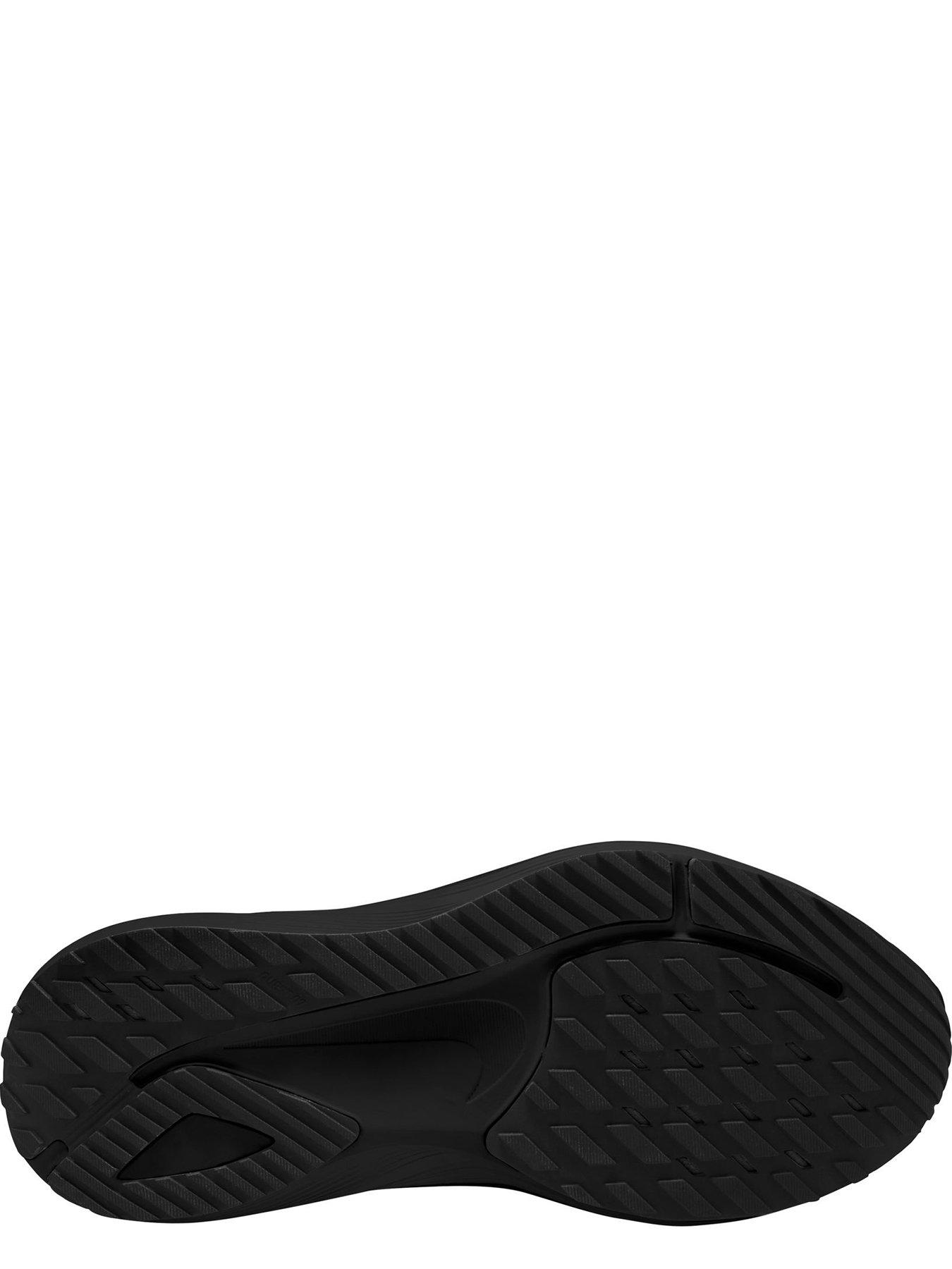 Image 5 of 7 of Nike Womens Quest 7 Running Mesh Lace-Up Trainers - Black