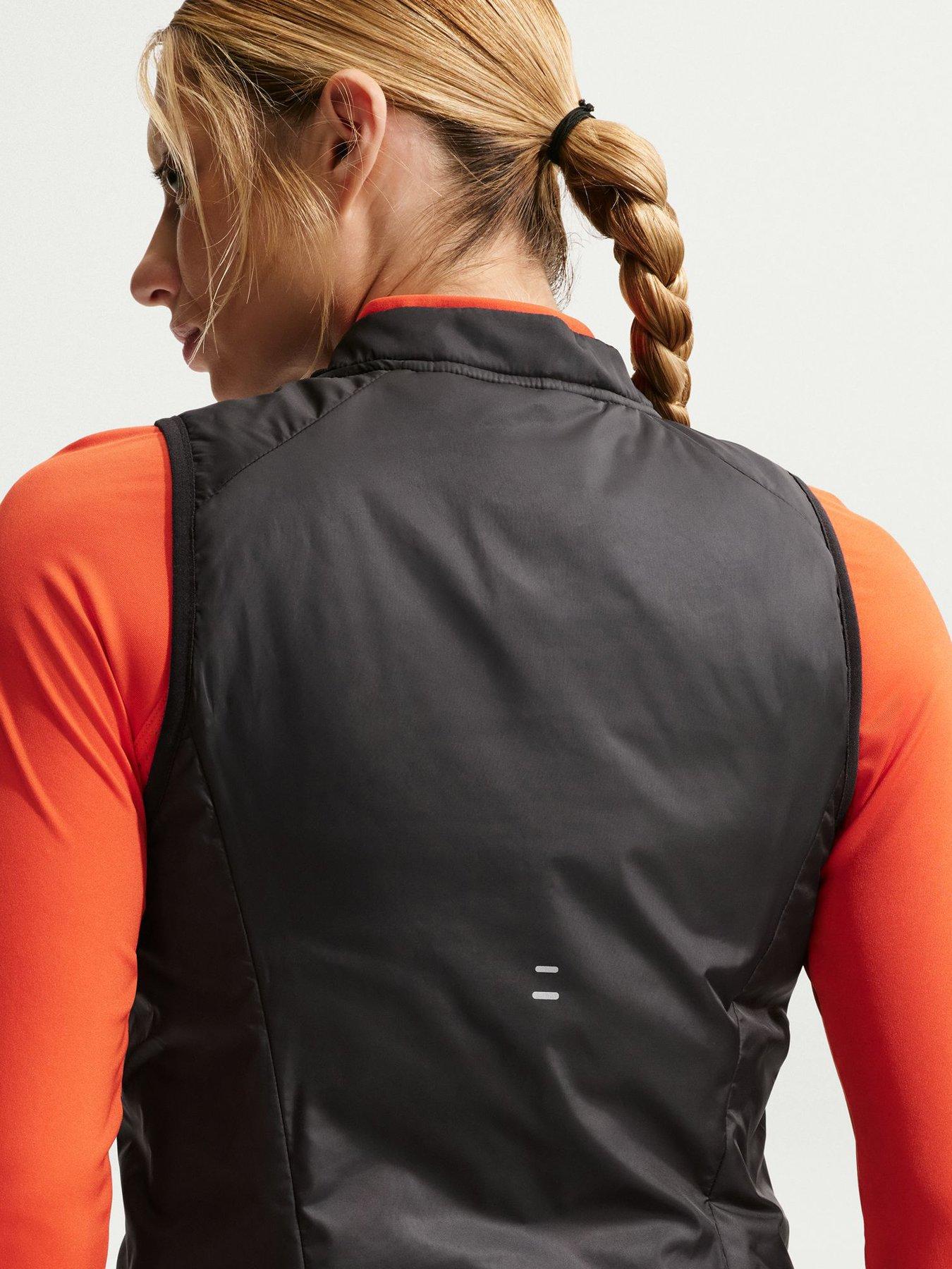 Image 4 of 5 of Nike Womens Tempo Warm Running Gilet - Black