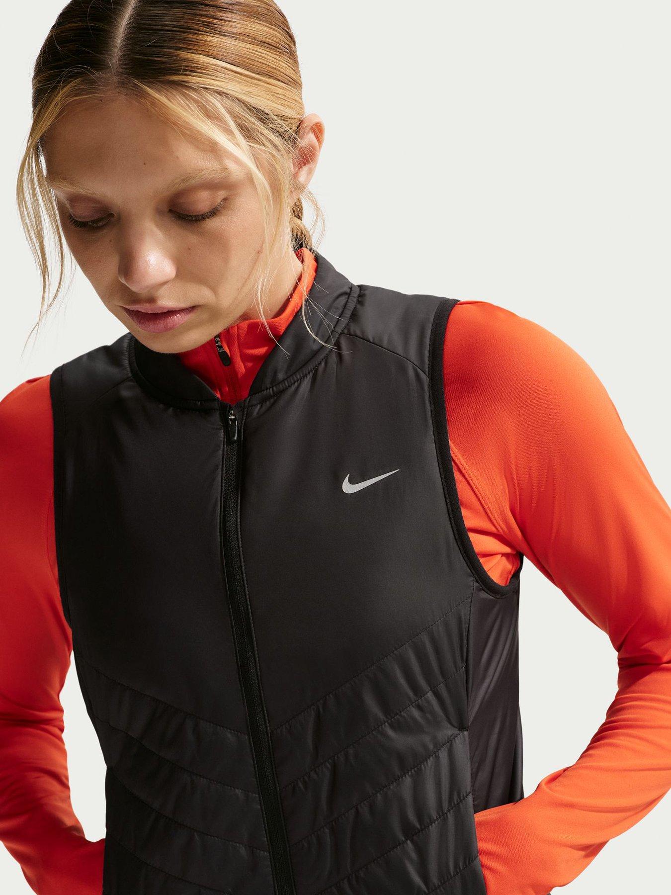 Image 5 of 5 of Nike Womens Tempo Warm Running Gilet - Black