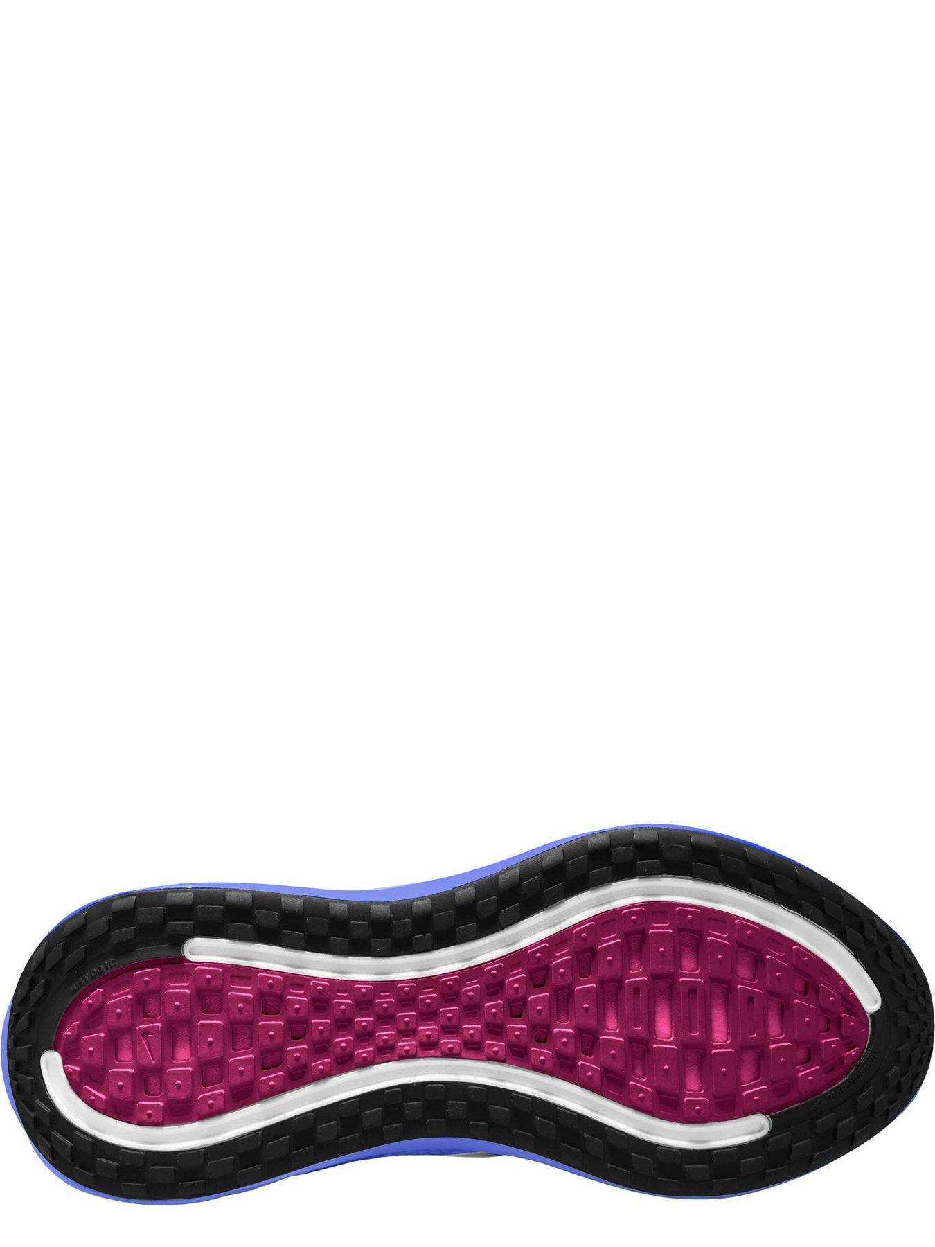 Image 3 of 4 of Nike Womens Vomero Plus Max Cushioning Lace-Up Running&nbsp;Trainers - Black