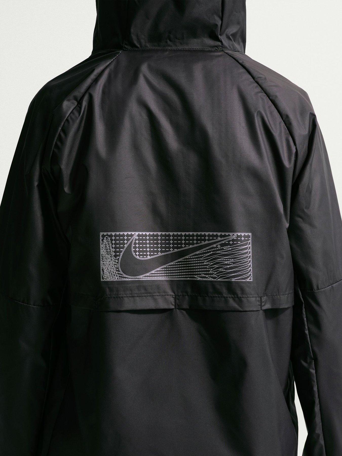 Image 2 of 5 of Nike Big Kids Miler Therma-FIT Water-Repellent Winterized Jacket - Black