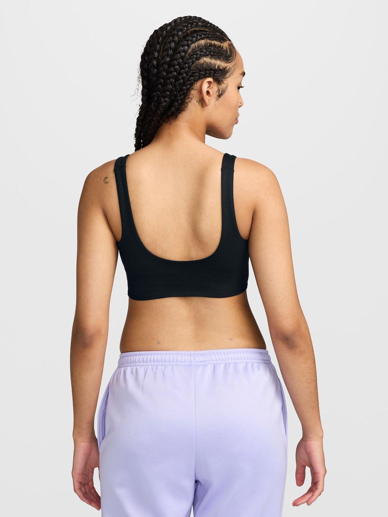 Image 2 of 3 of Nike Womens Training One Corset Bra - Black