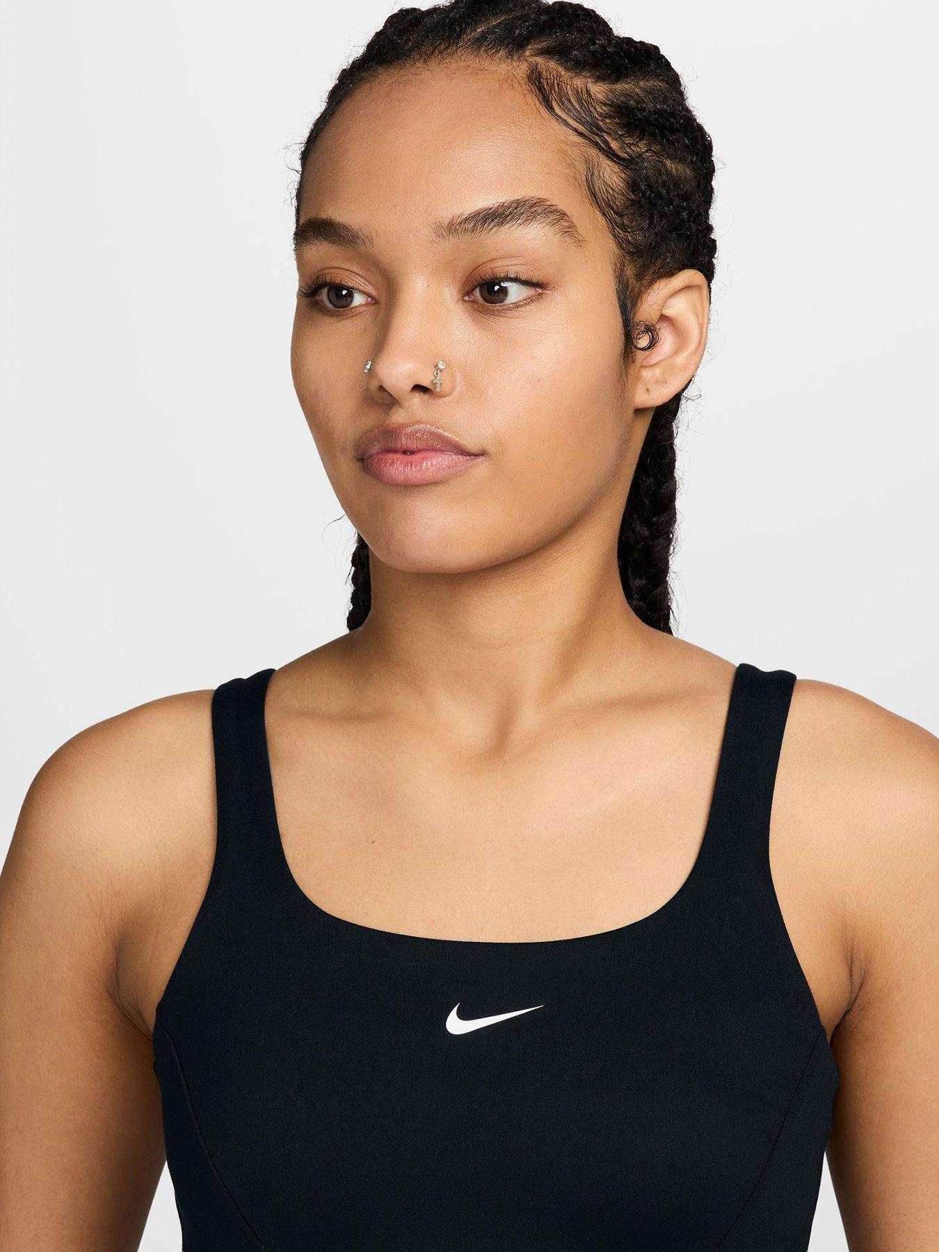 Image 3 of 3 of Nike Womens Training One Corset Bra - Black