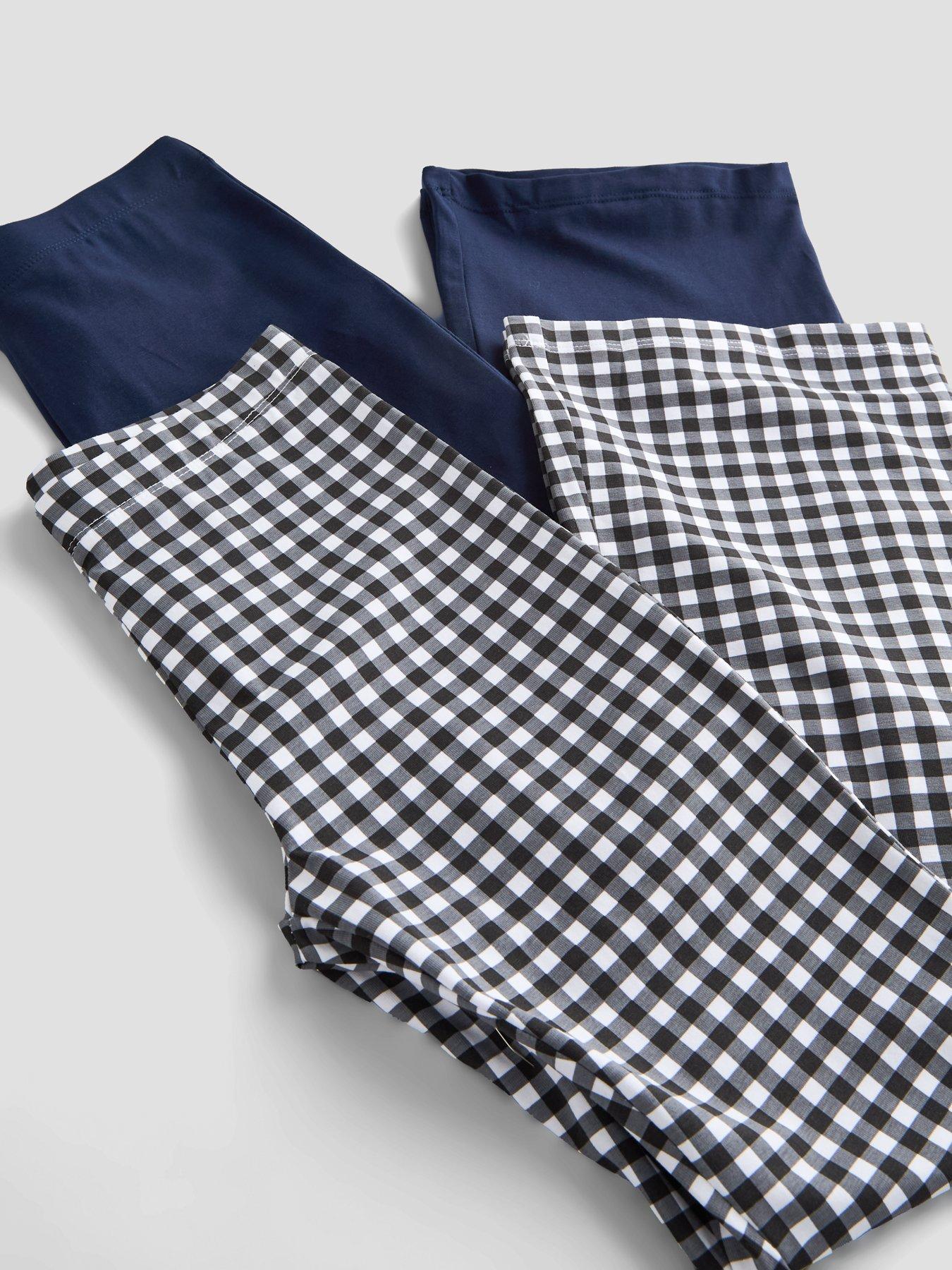 Image 4 of 5 of The Very Collection Girls 2 Pack Cotton Rich Flare Legging (3 - 16 years) - Multi