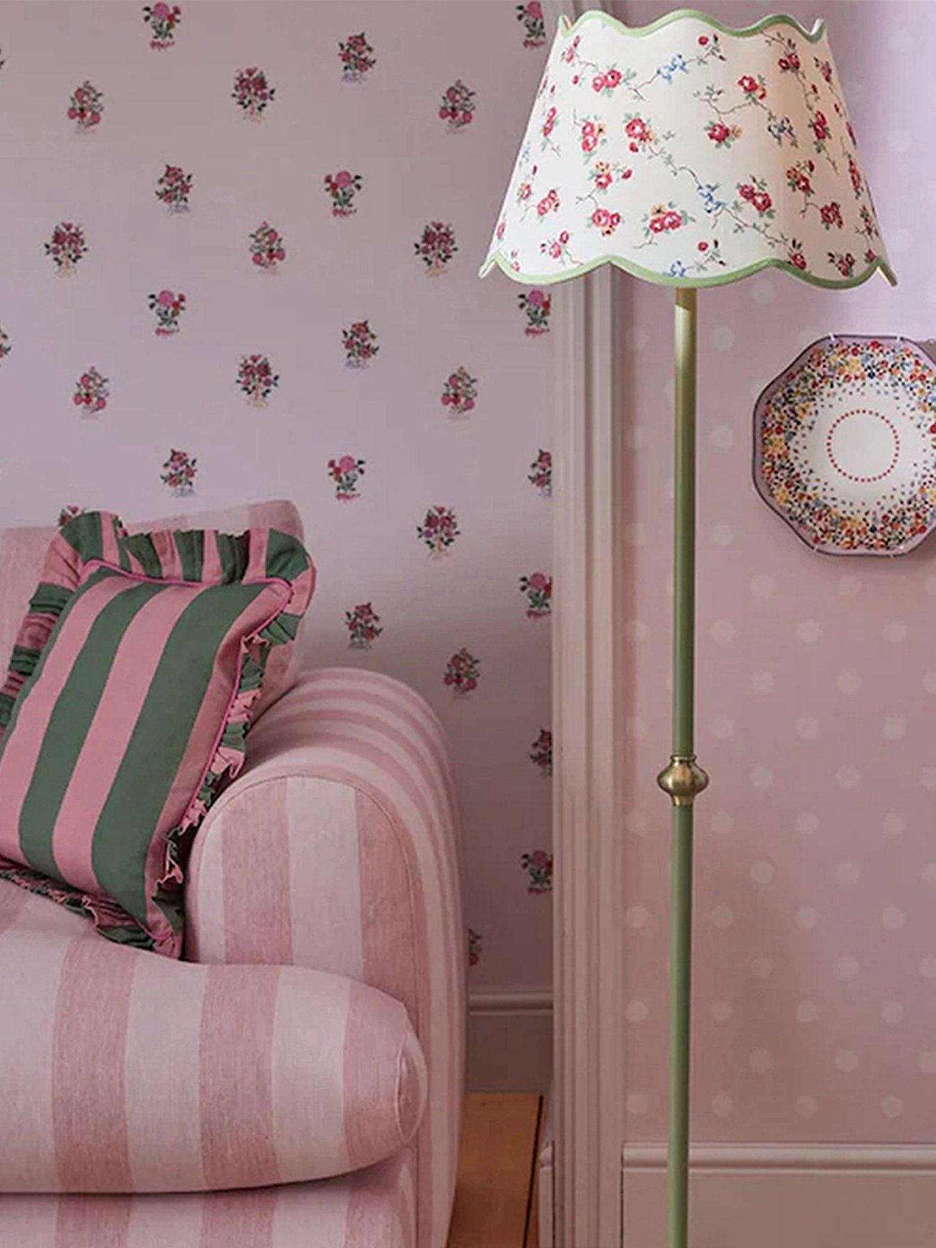 Cath Kidston Fabric Frill Floor Lamp