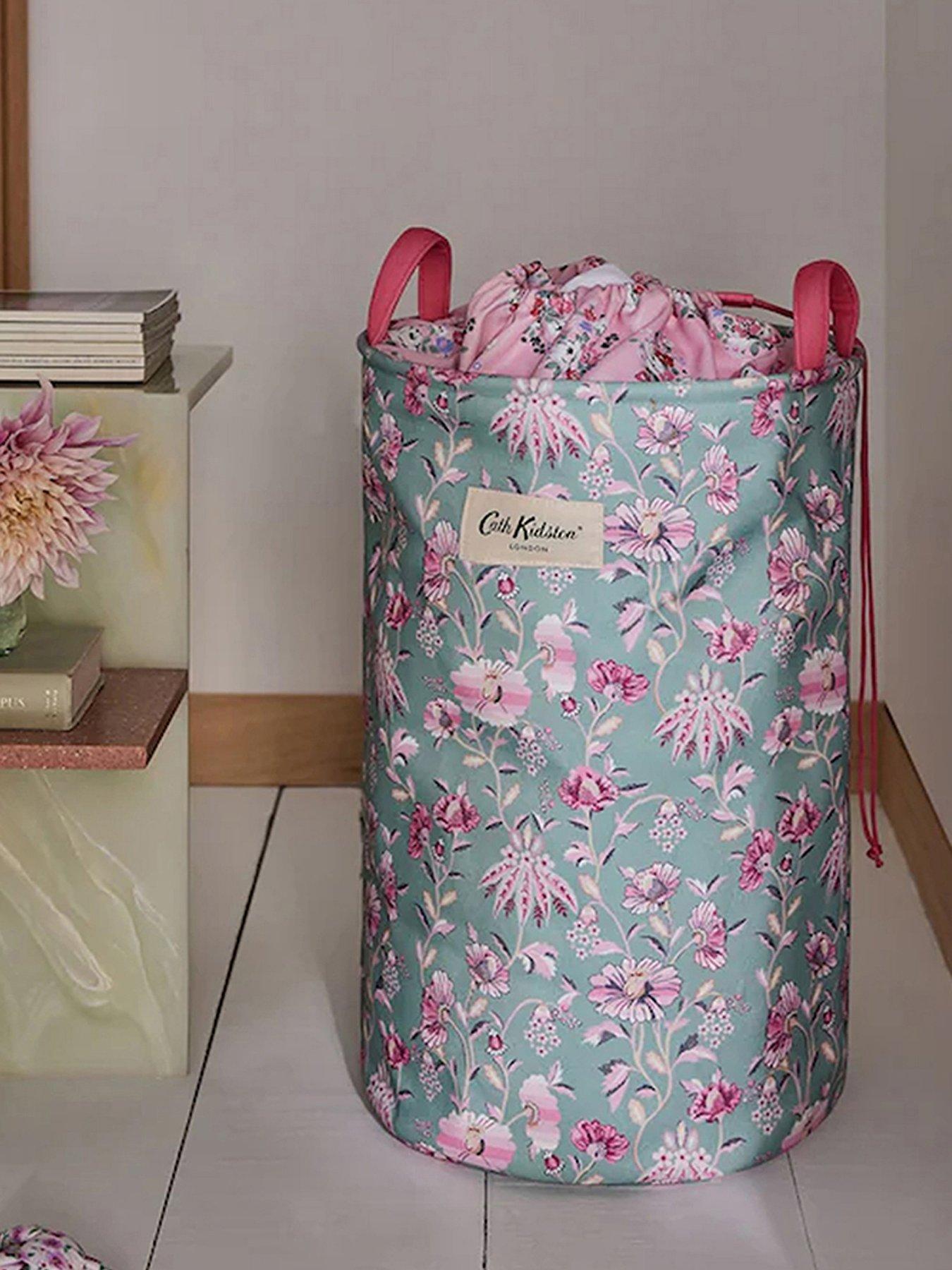 Cath Kidston Floral Laundry Bag With Handles