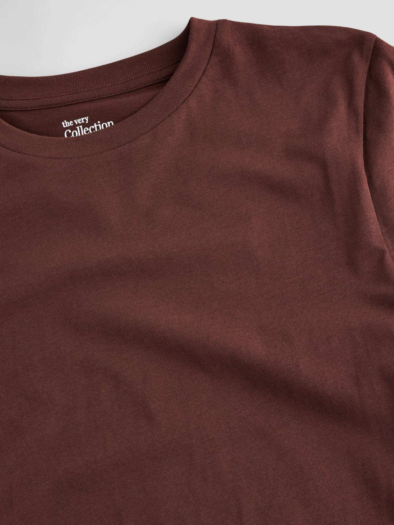 Image 5 of 5 of The Very Collection Boys 3 Pack Basic Short Sleeve T-shirt - Multi