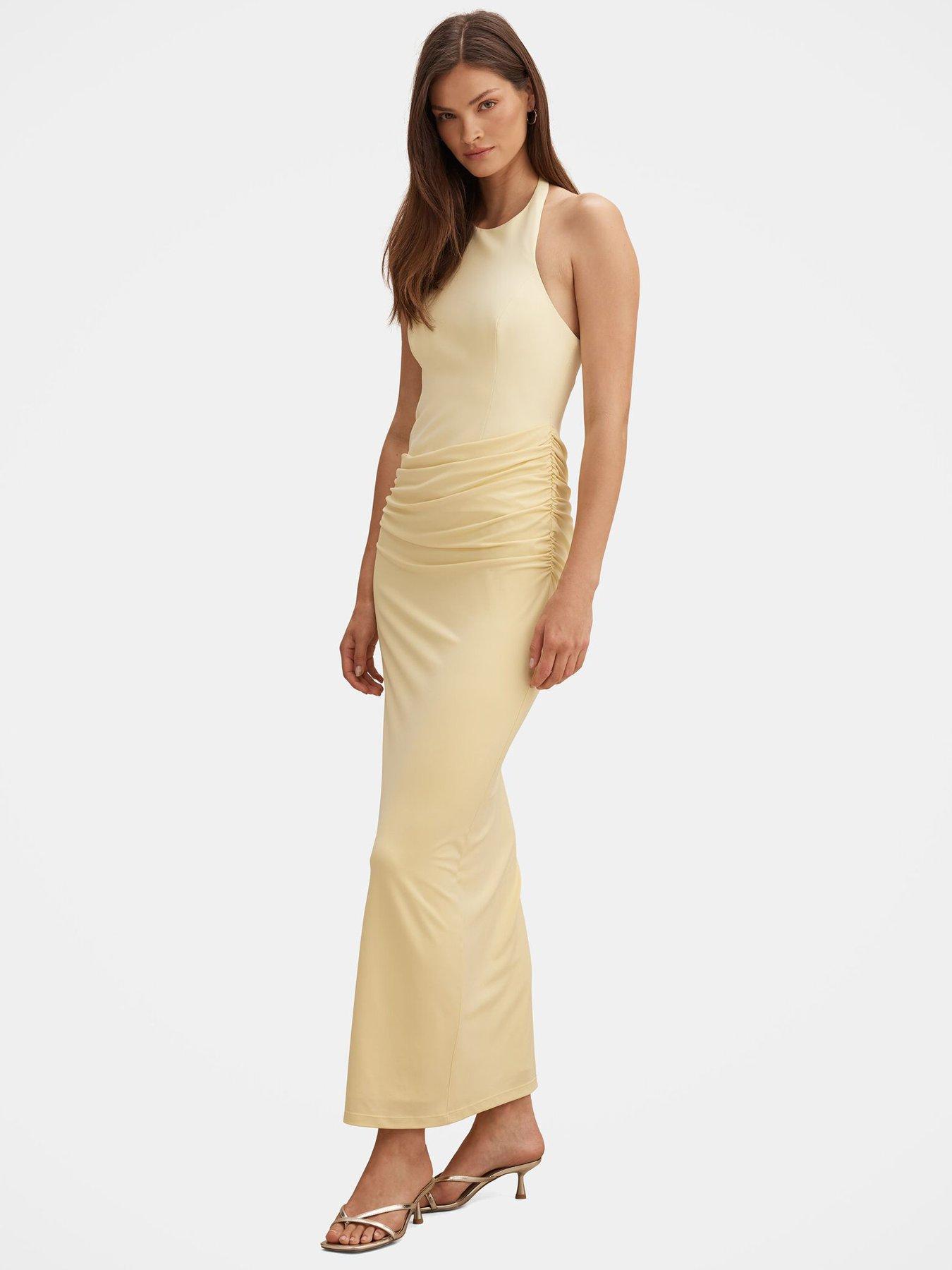 Forever New Lula Halter Maxi Dress - Yellow | Very
