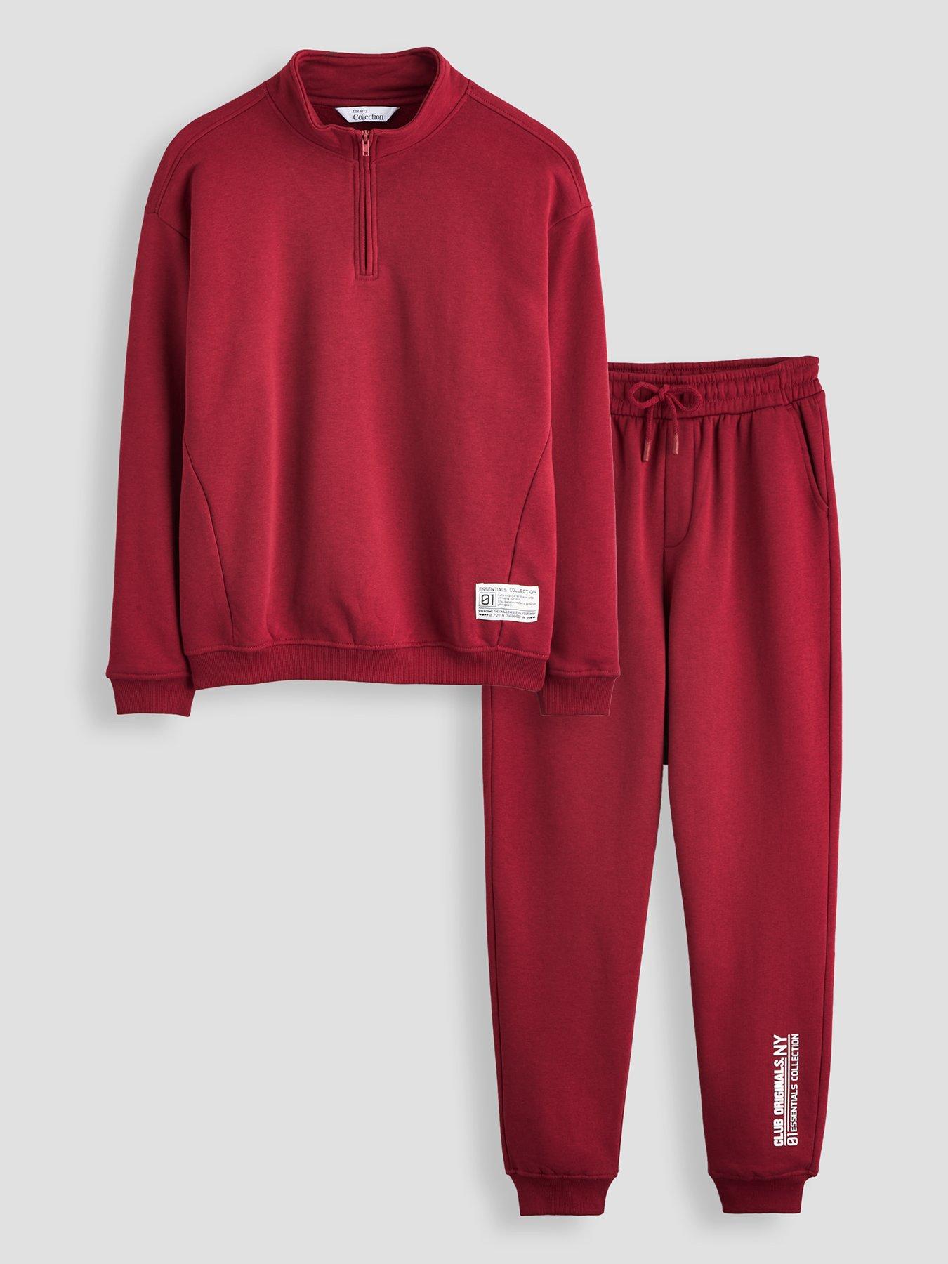 The Very Collection Boys Funnel Neck Sweat And Joggers Set