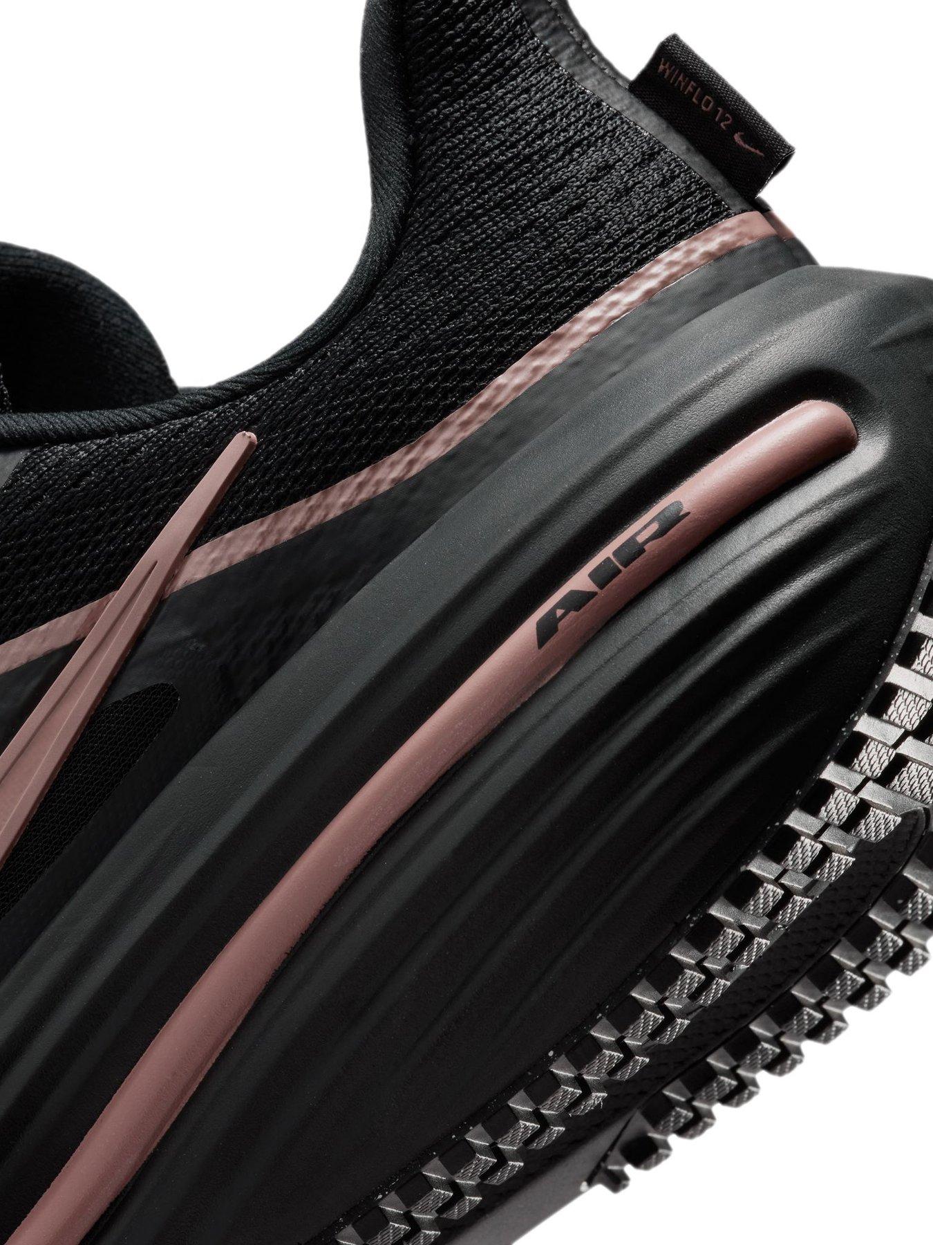 Image 7 of 7 of Nike Womens Air Winflo 12 GORE-TEX Cushioned Running Trainers - Black