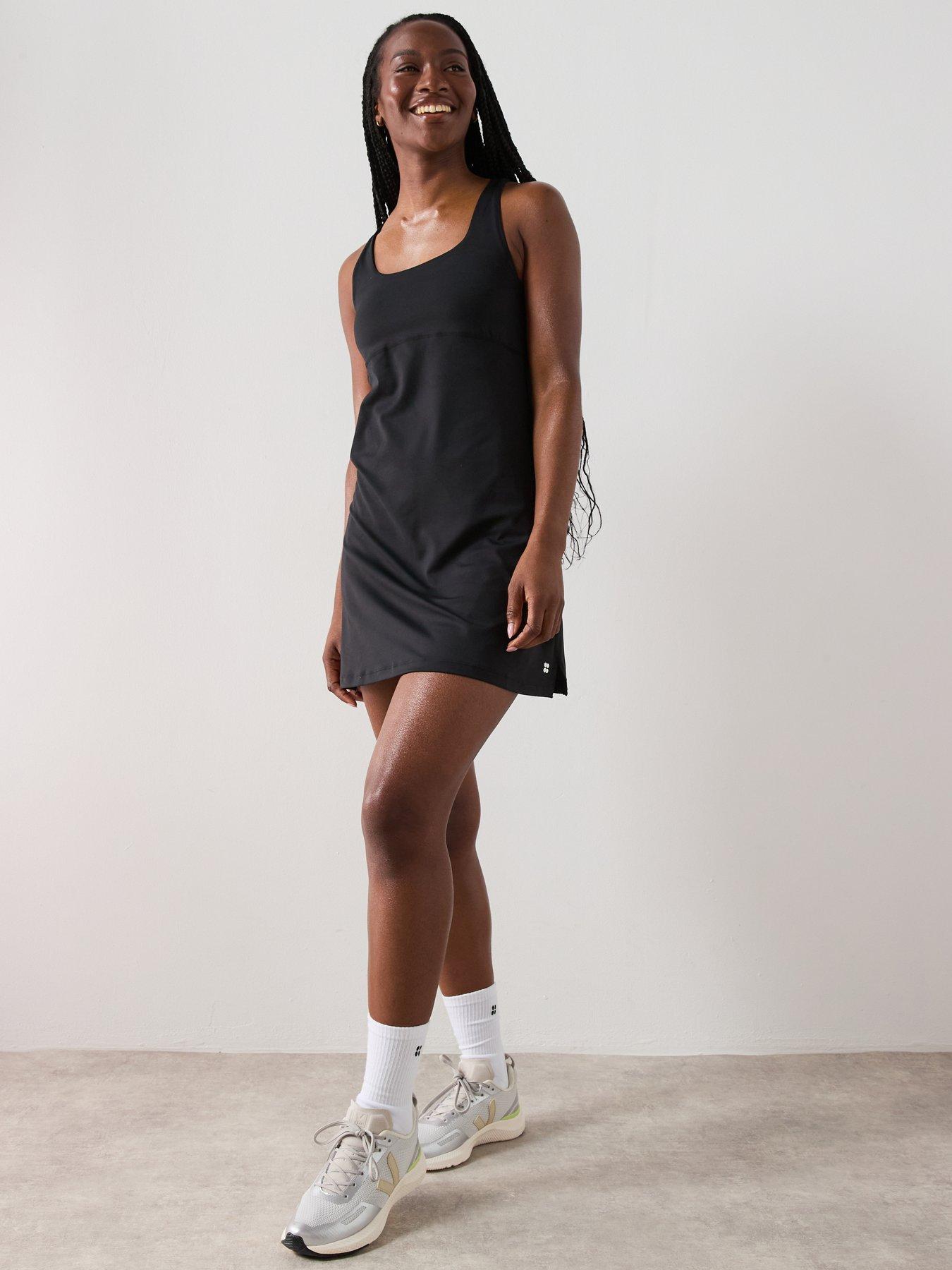 Image 3 of 6 of Sweaty Betty Womens Training All Day Dress - Black