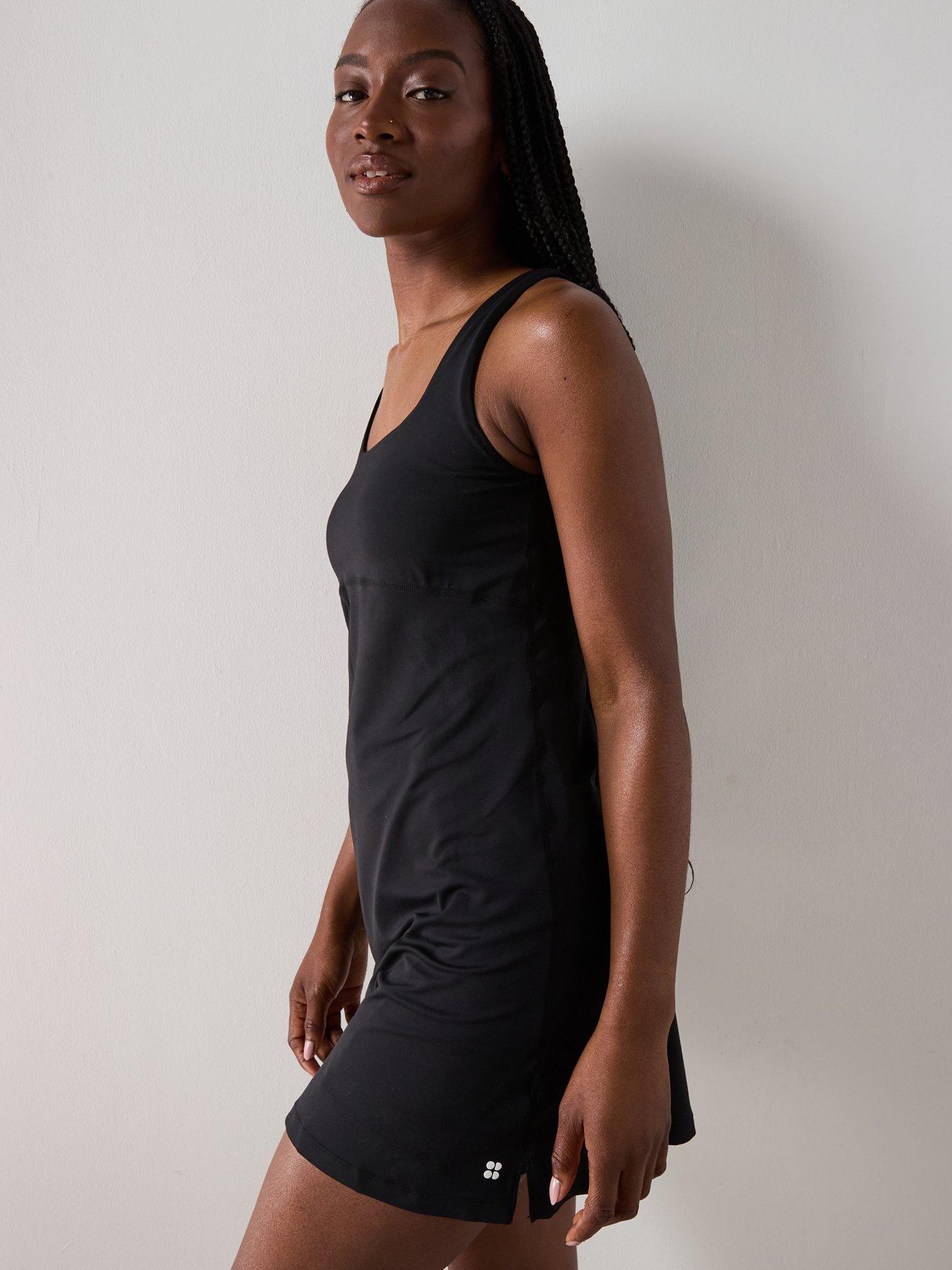 Image 5 of 6 of Sweaty Betty Womens Training All Day Dress - Black