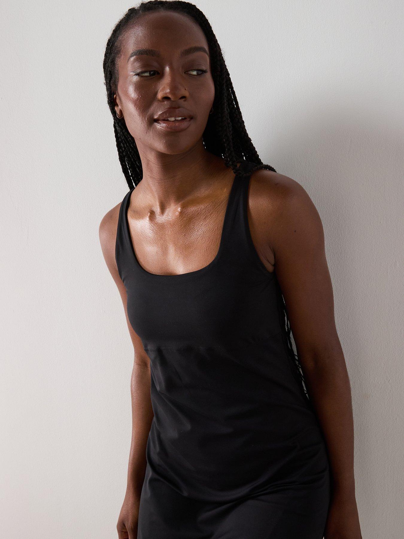 Image 6 of 6 of Sweaty Betty Womens Training All Day Dress - Black