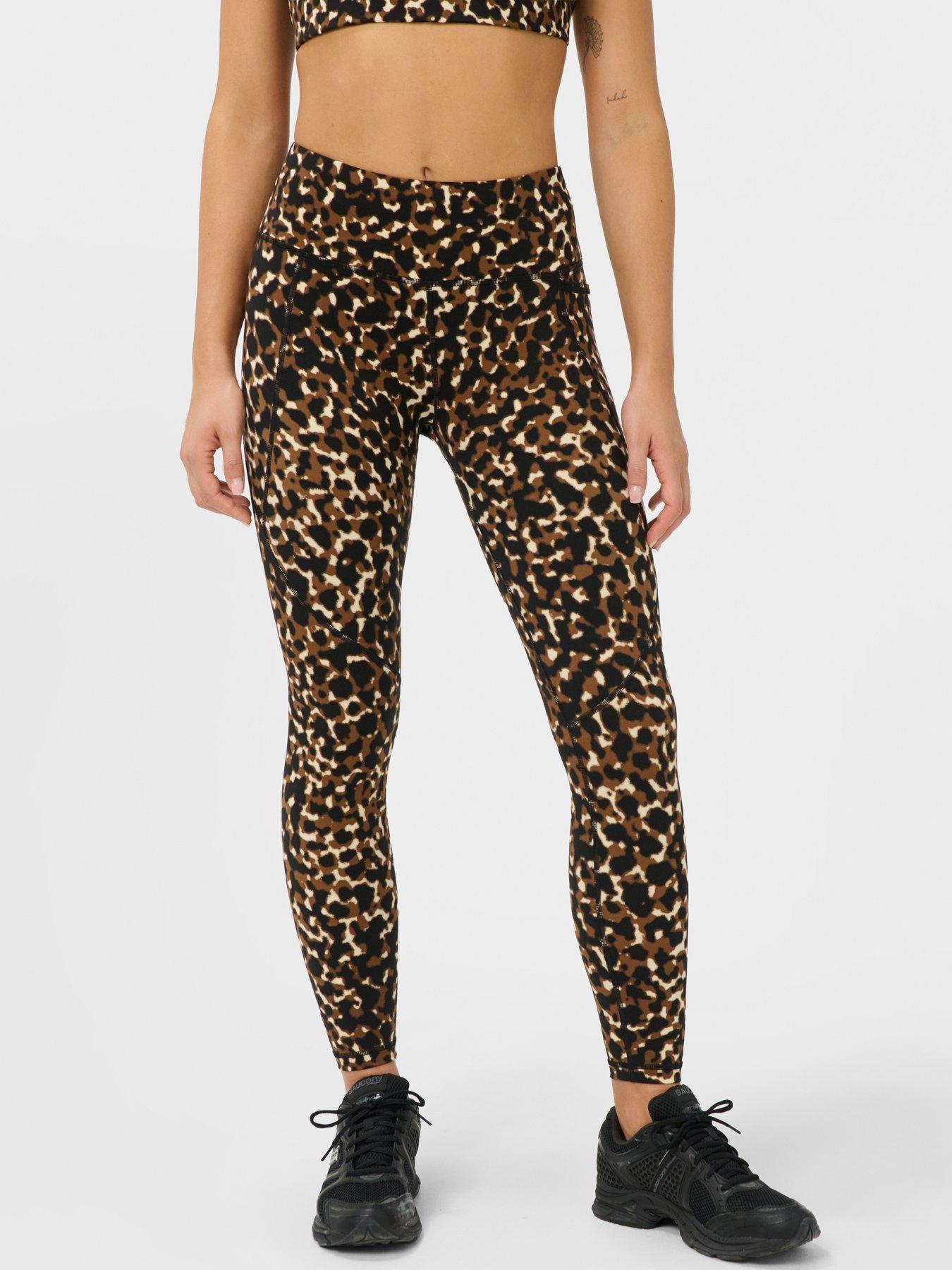 Sweaty Betty Womens Training Power 7/8 Workout Leggings - Brown