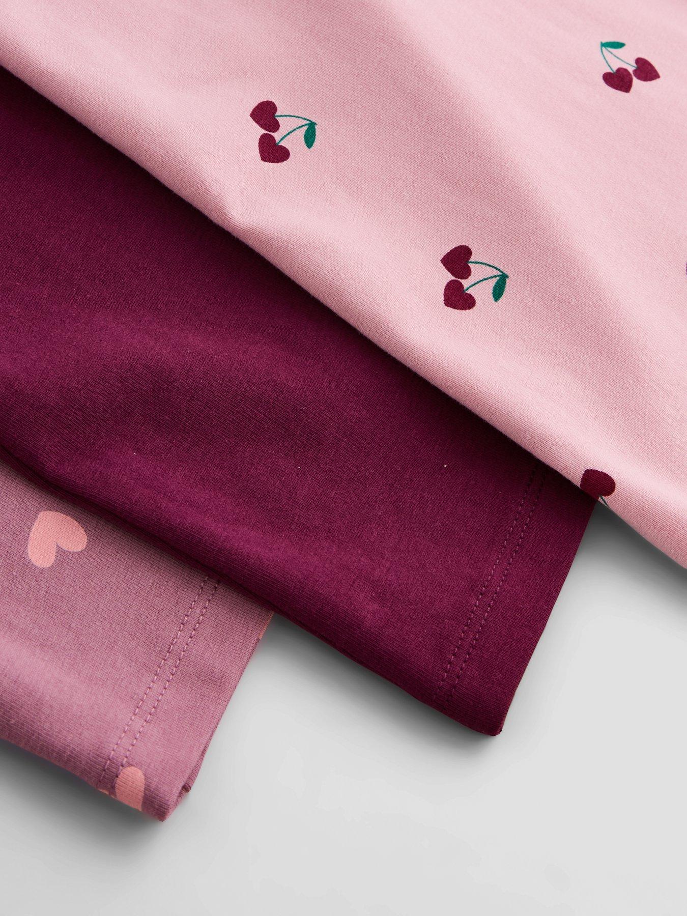 Image 5 of 5 of The Very Collection Girls 3 Pack Flare Legging (9 months - 7 years) - Multi