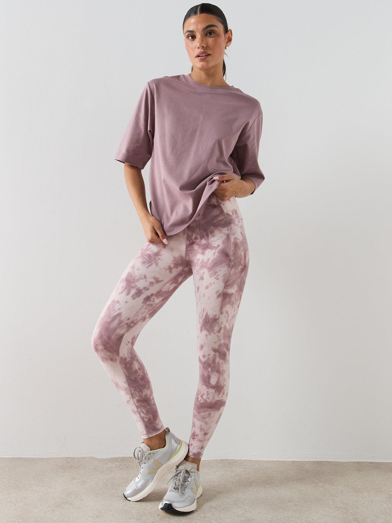 Image 3 of 4 of Sweaty Betty Womens Training Elevated Cotton Longline T-Shirt - Purple