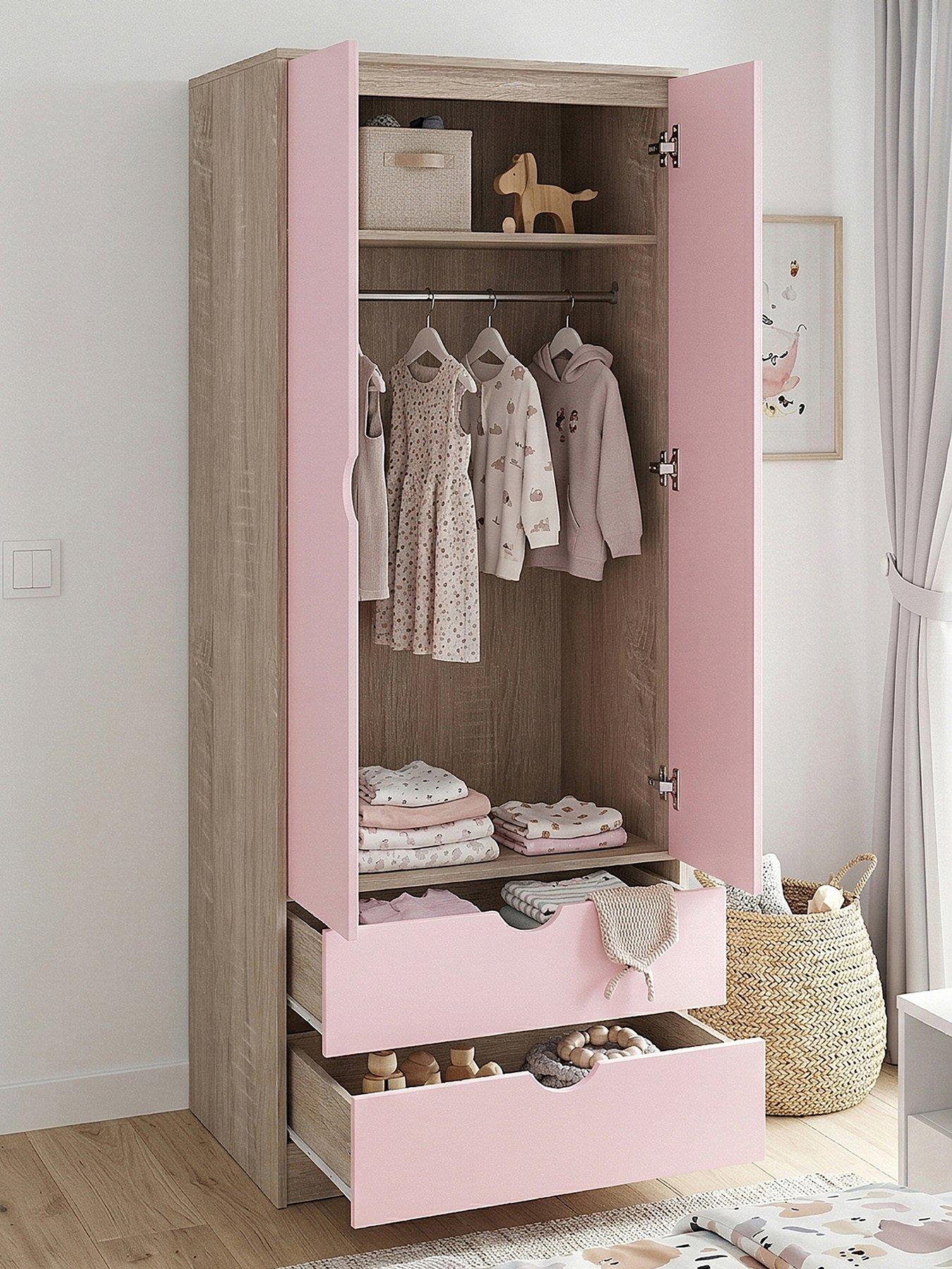 Image 2 of 7 of The Very Collection Mico 2 Door 2 Drawer Wardrobe - FSC&reg; Certified
