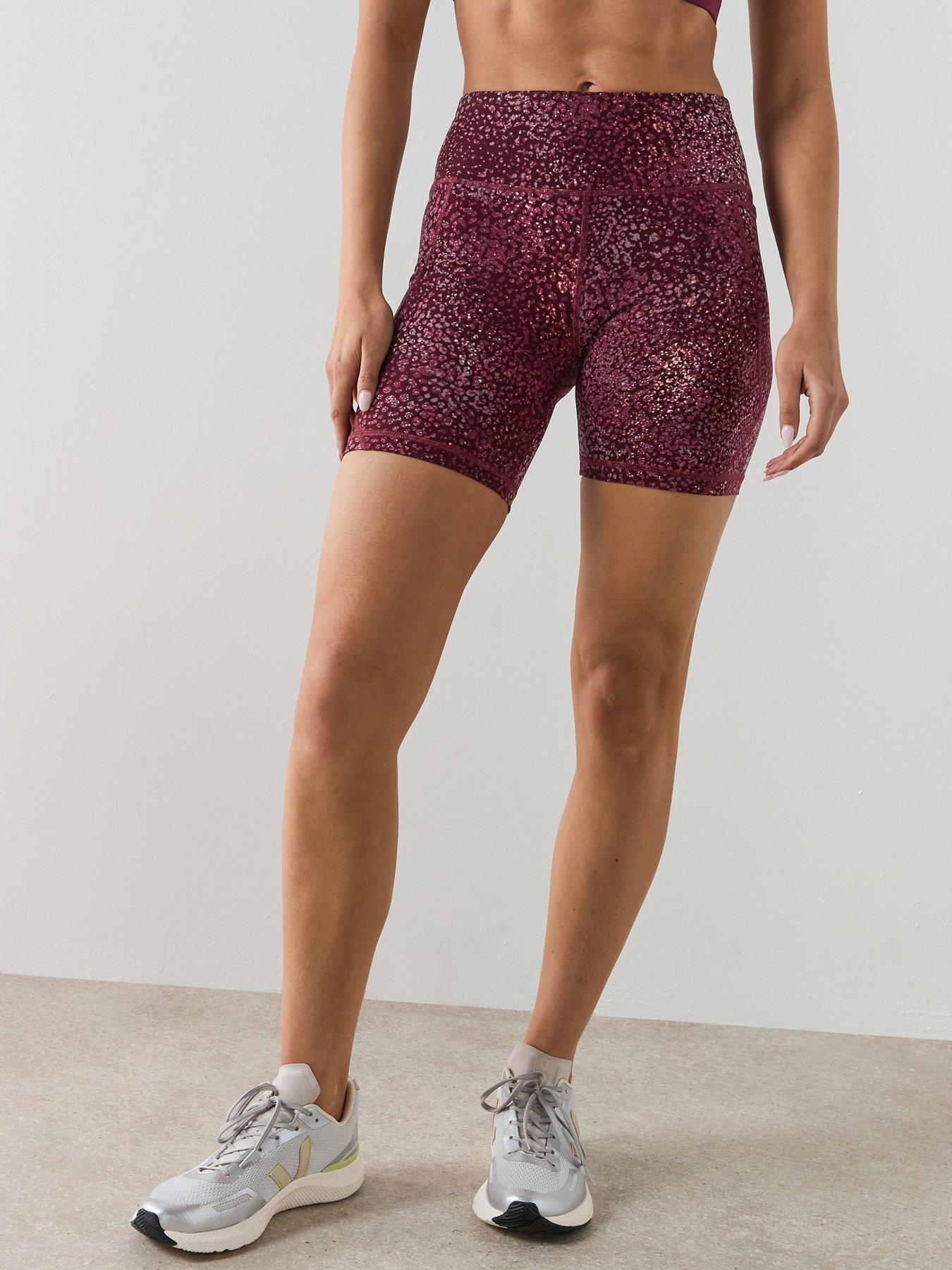 Sweaty Betty Womens Training Power 6" Biker Shorts, Red, Size Xl, Women