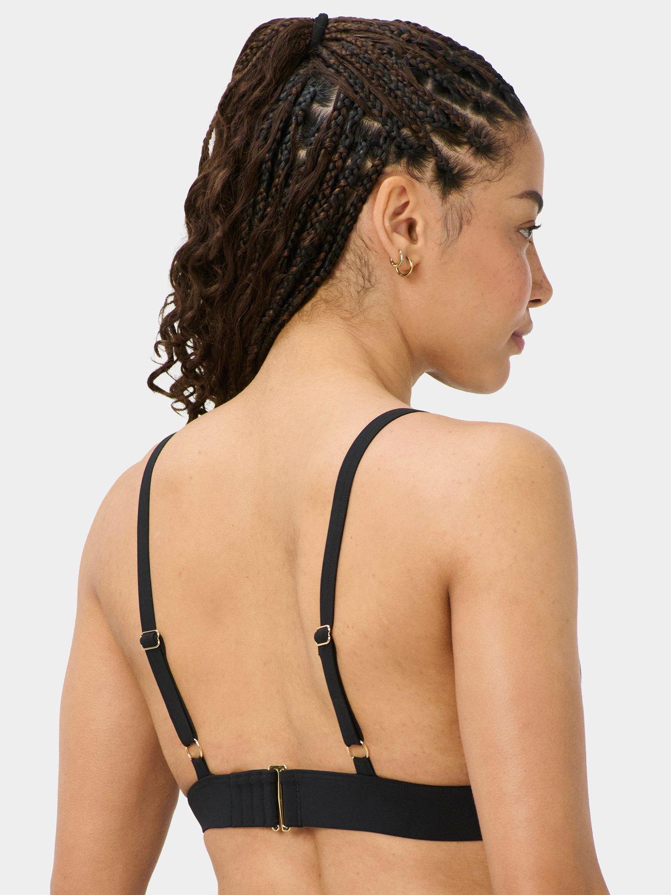 Image 2 of 4 of Sweaty Betty Womens Training Core Bikini Top - Black