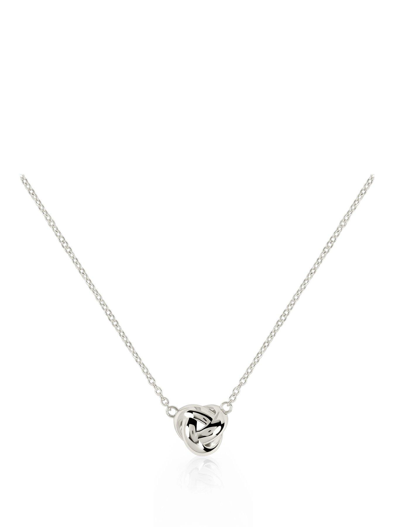Radley Radle Silver Twist Necklace, Silver, Women