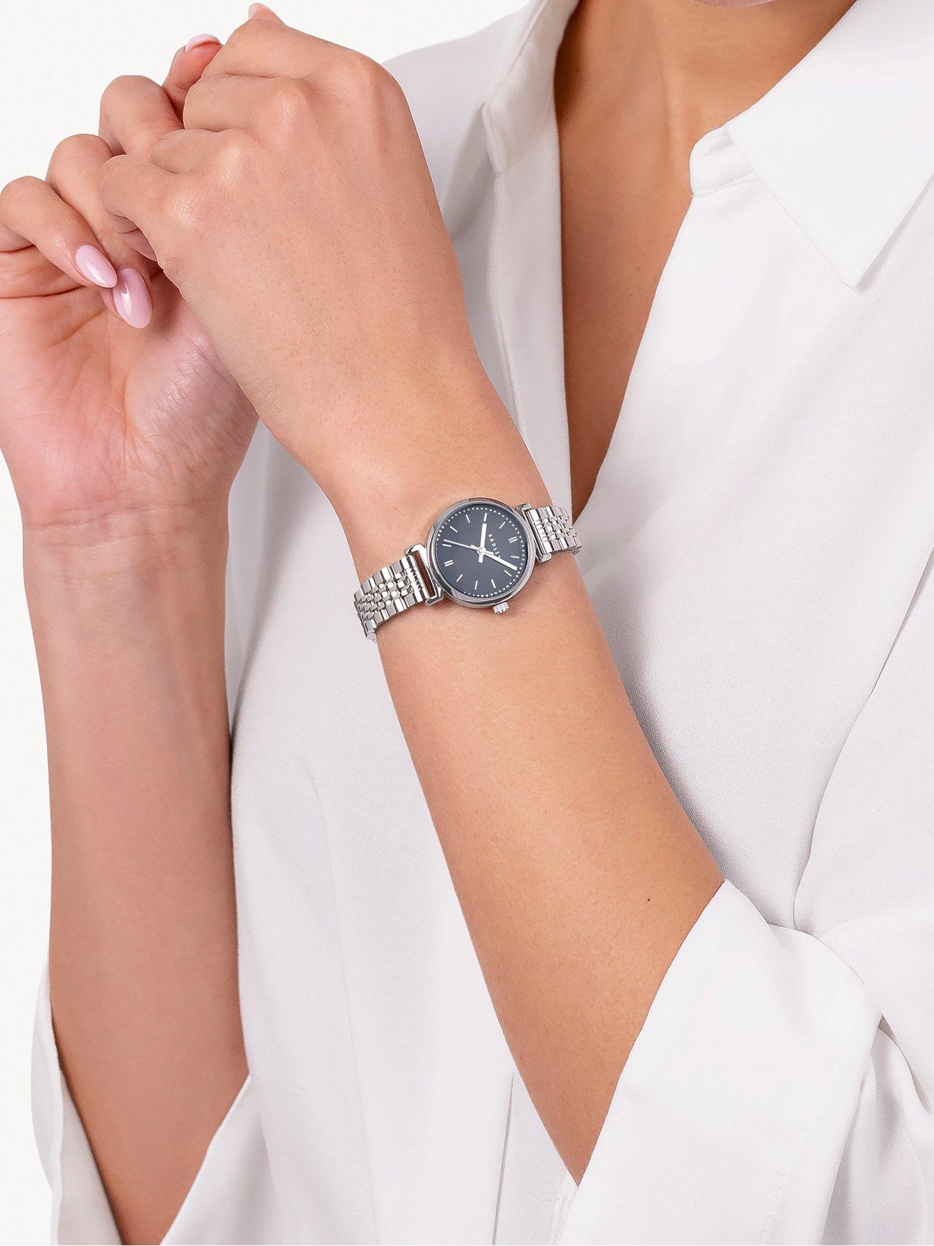 Image 3 of 4 of Radley Silver Plated T-bar Case Stainless Steel Bracelet Watch