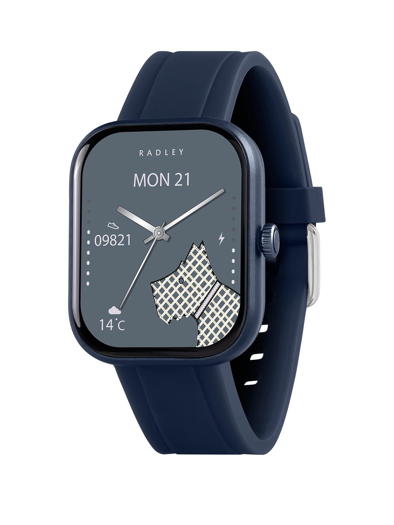 Radley Series 55 Navy Silicone Strap Smart Watch