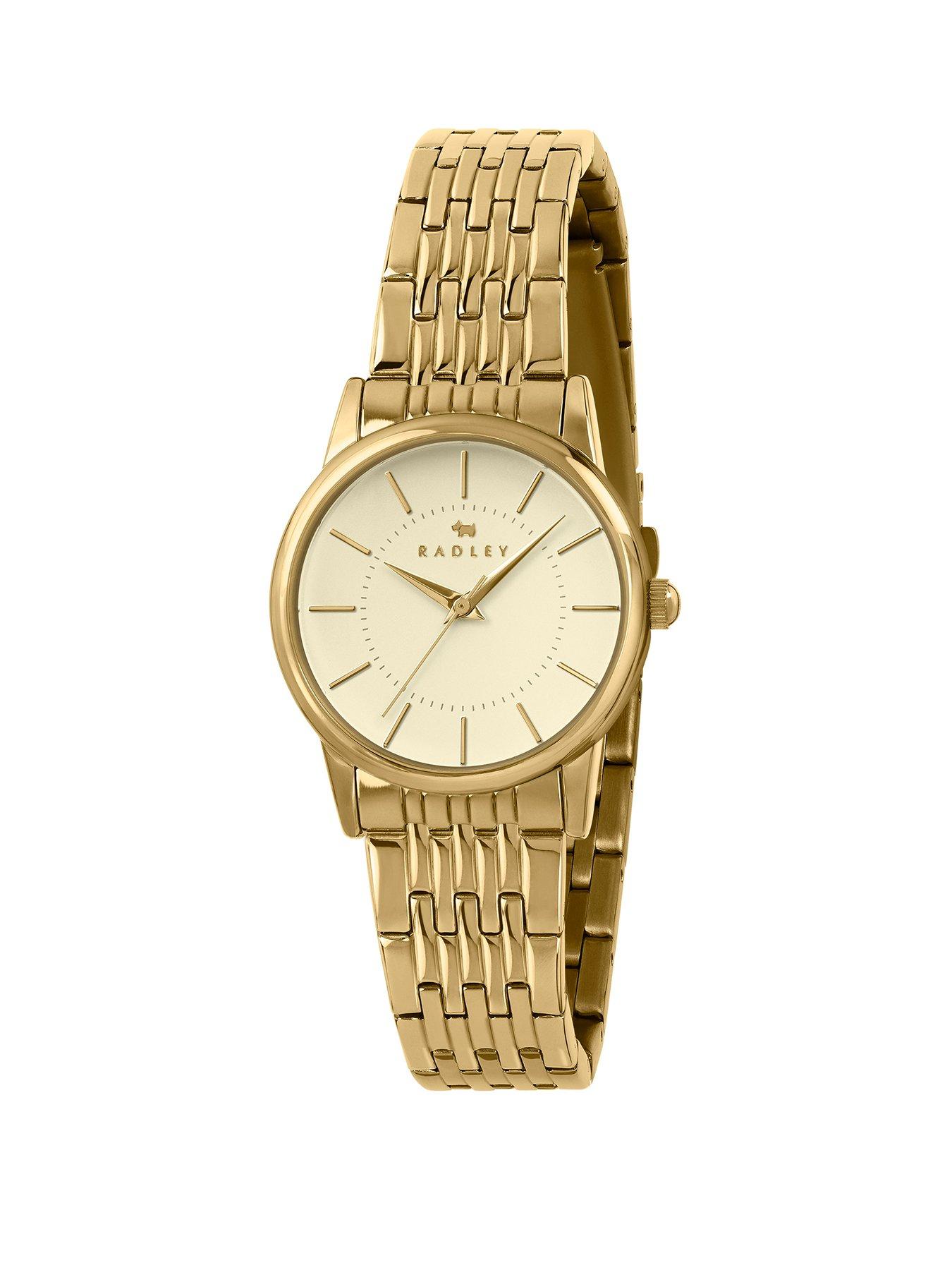 Image 1 of 4 of Radley Gold Plated 5 Link Stainless Steel Bracelet Watch