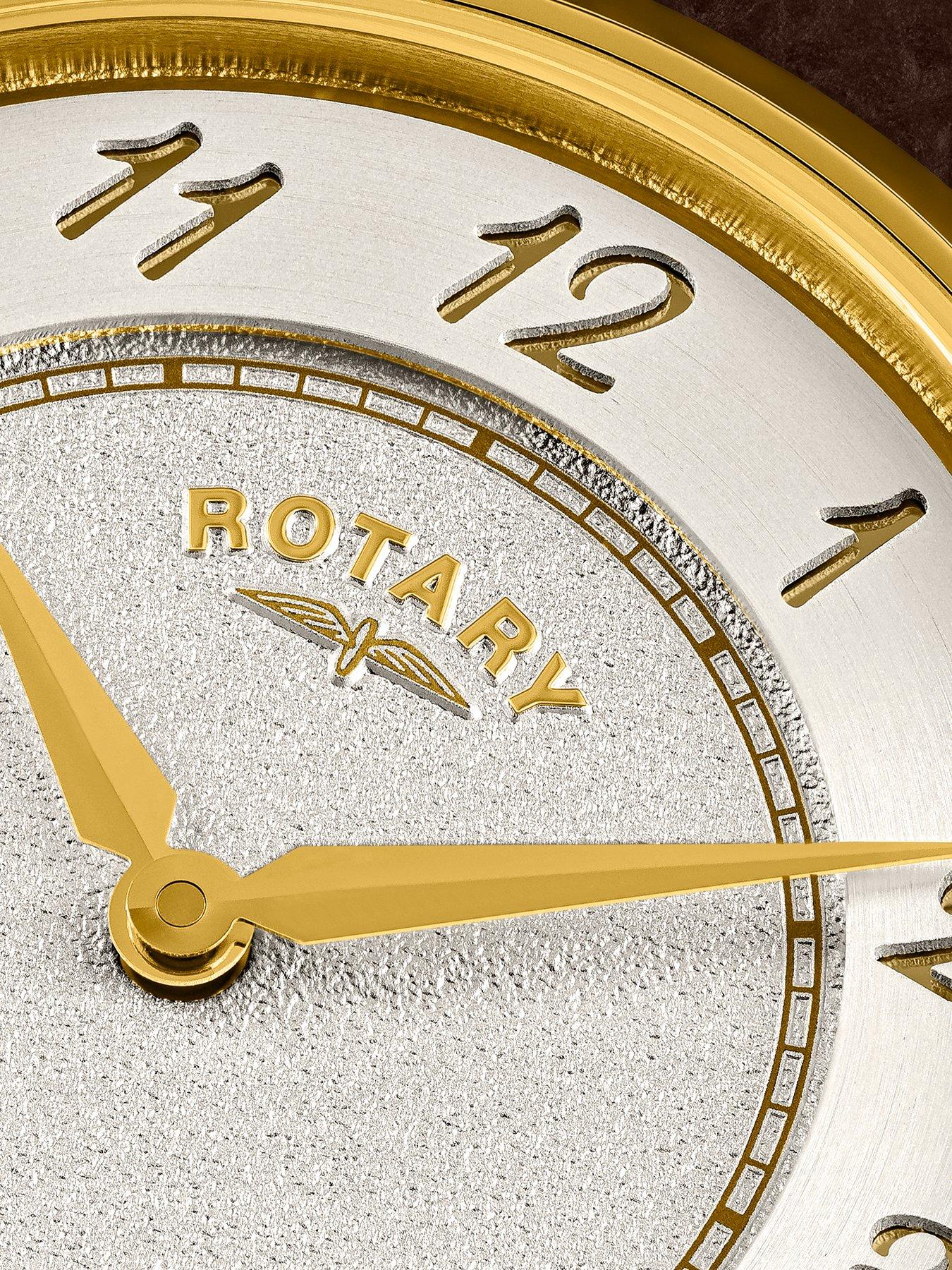 Image 2 of 6 of Rotary Ladies GP Brown Strap MOP Dial 50m