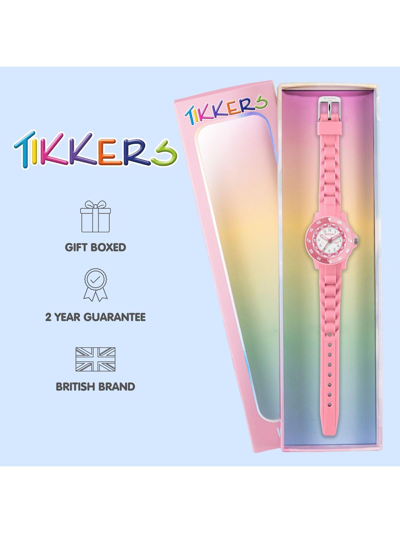 Image 5 of 5 of Tikkers Pink Silicone strap Timer Teacher Watch