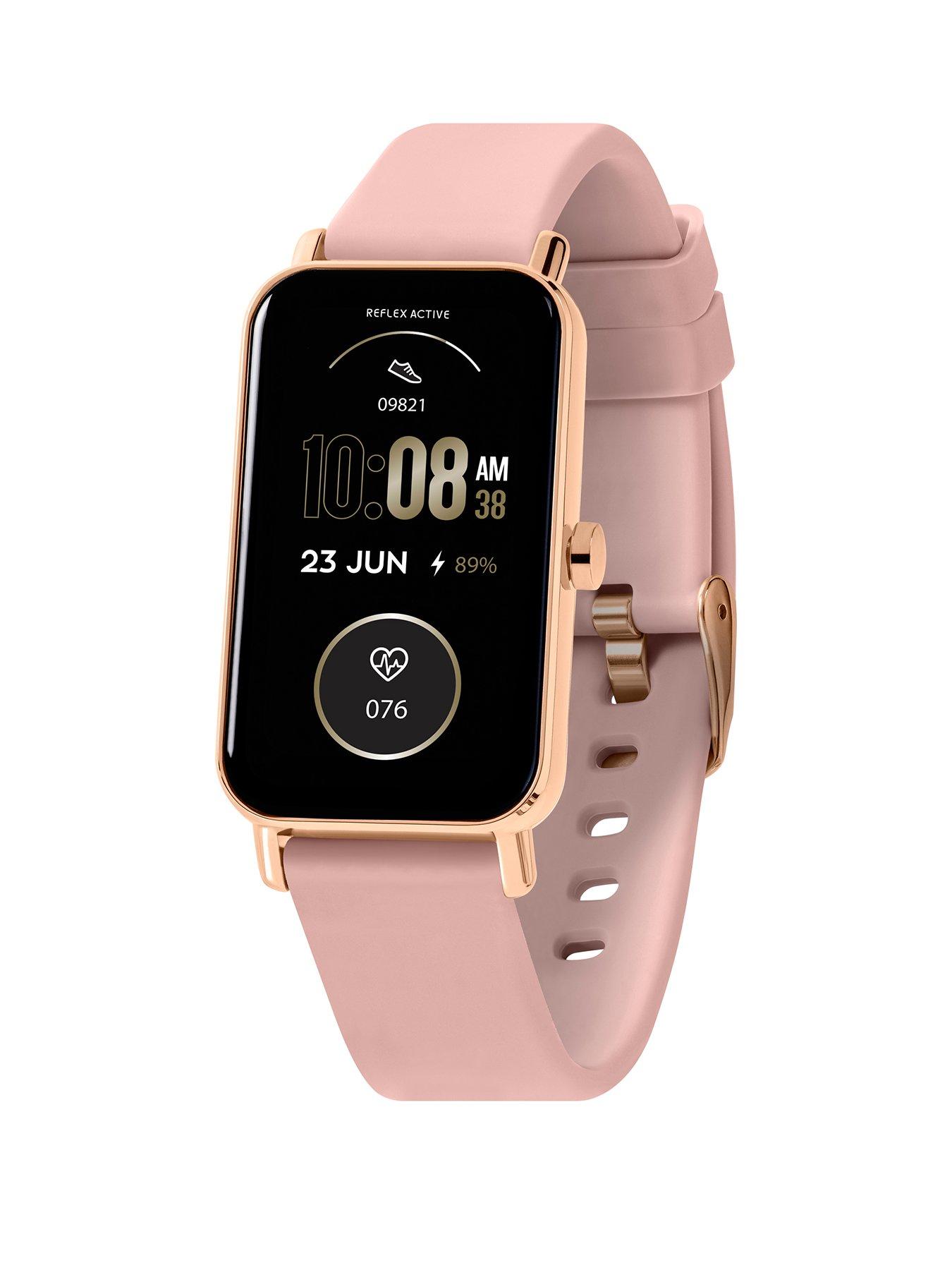 Image 1 of 6 of Reflex Active Nexus Pink Strap Smart Watch