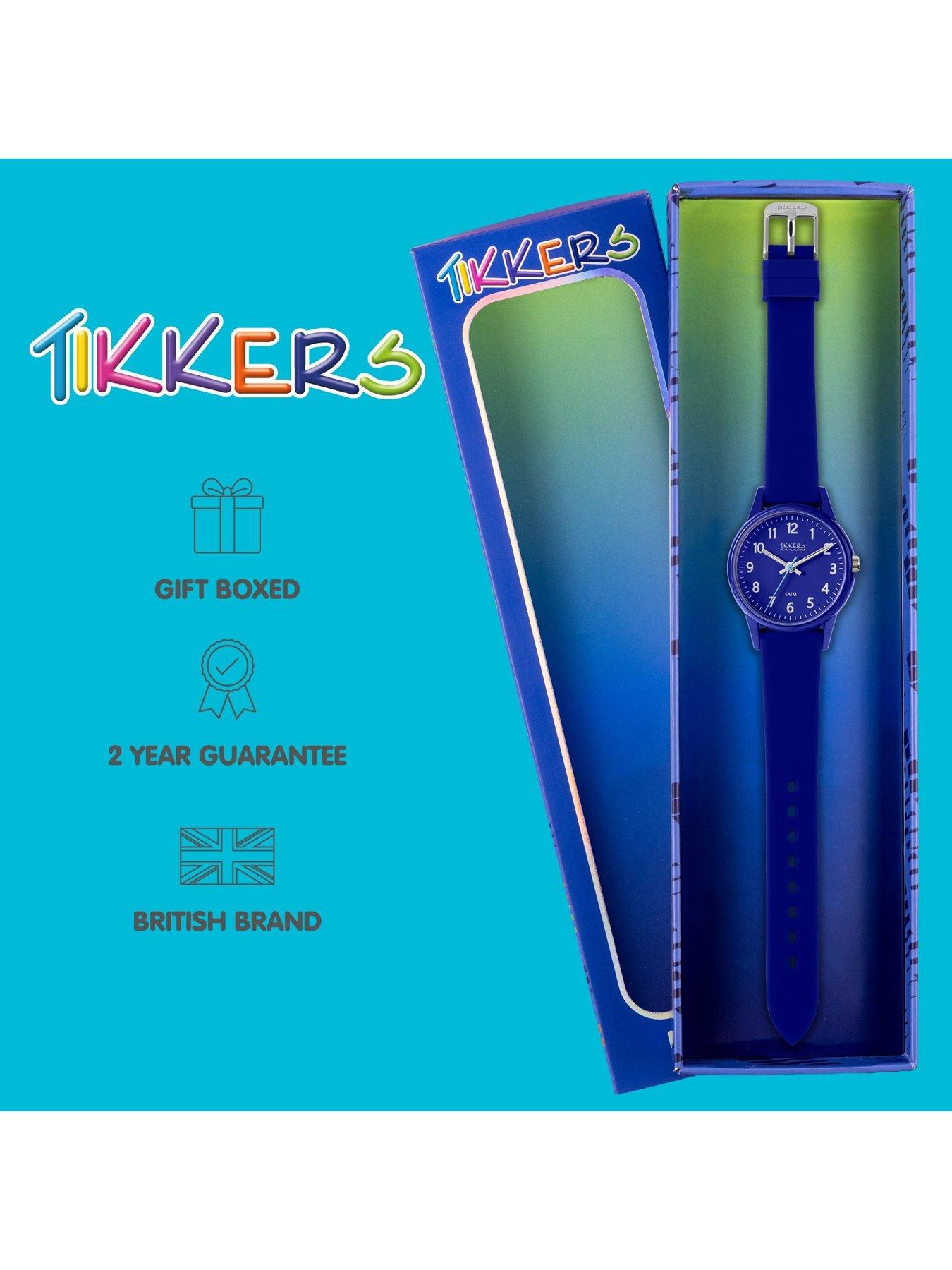 Image 5 of 5 of Tikkers Blue 50M Water Resistance Silicone Strap Watch