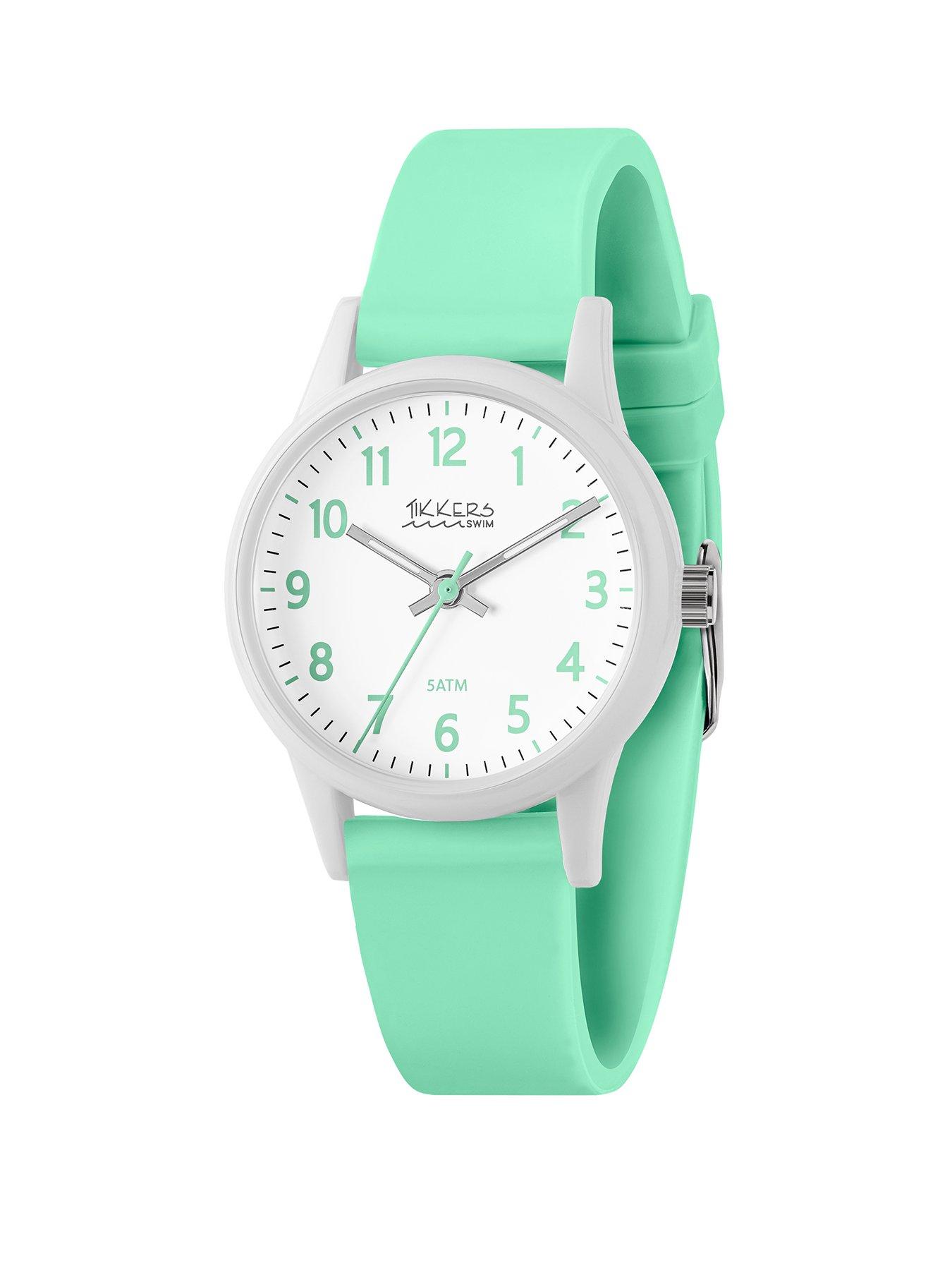 Tikkers Aqua 50M Water Resistance Silicone Strap Watch