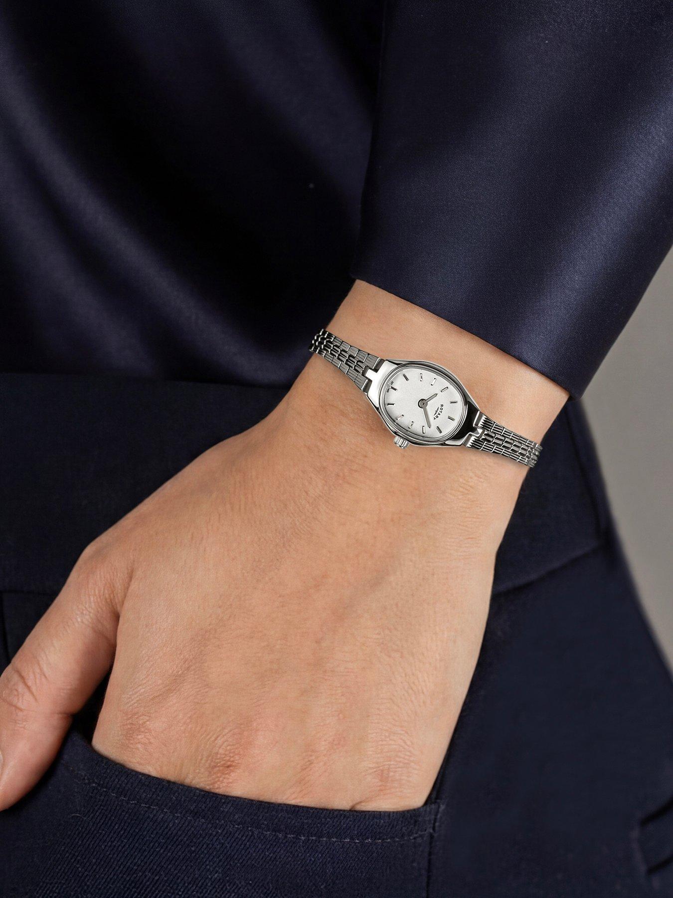 Image 4 of 7 of Rotary Ladies SS Bracelet Silver Dial 50m