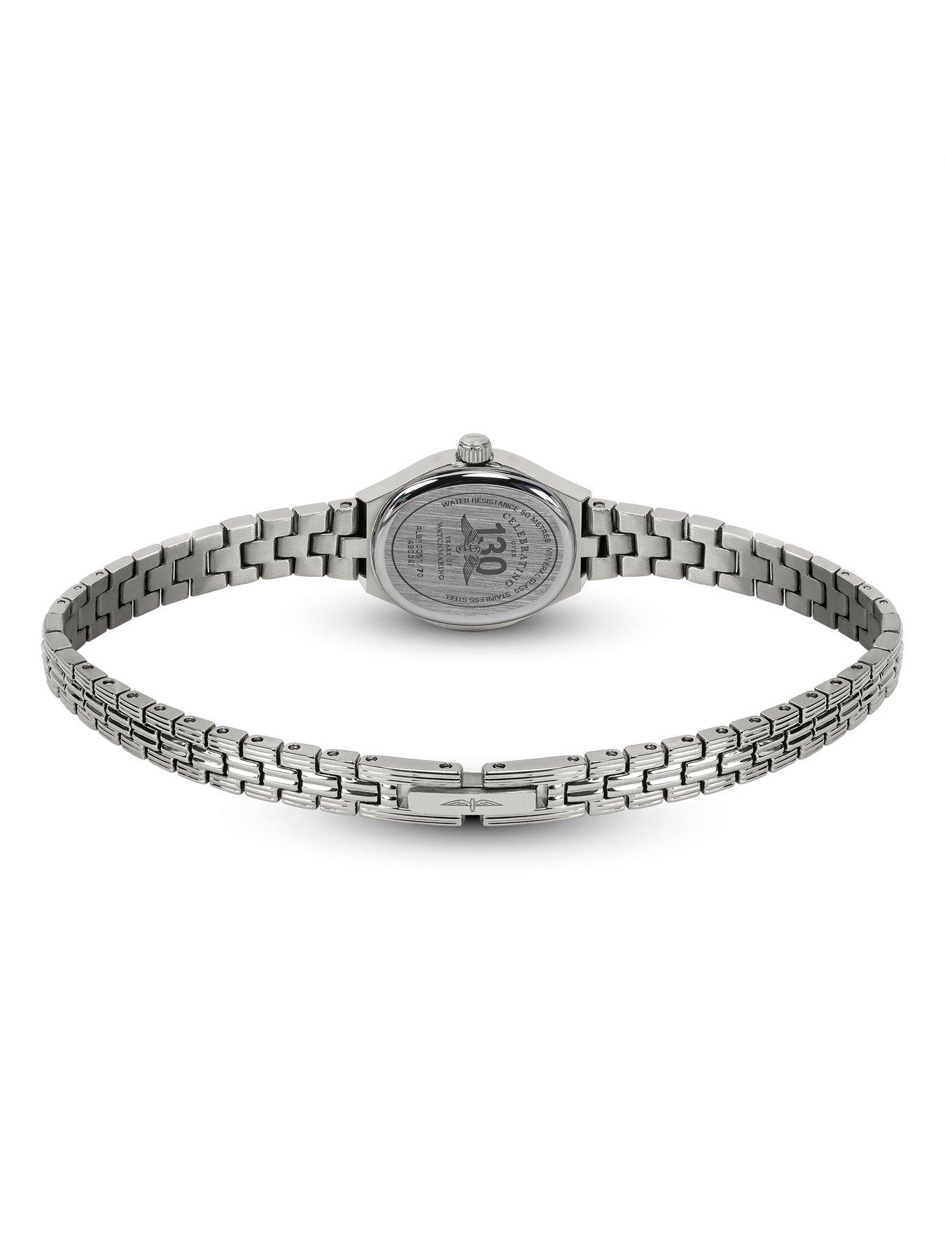 Image 5 of 7 of Rotary Ladies SS Bracelet Silver Dial 50m