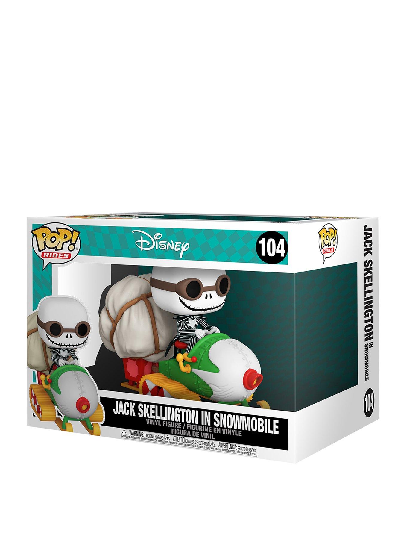 Image 1 of 2 of Pop! Funko POP! Rides: The Nightmare Before Christmas&nbsp;- Jack &amp;&nbsp;Snowmobile #104