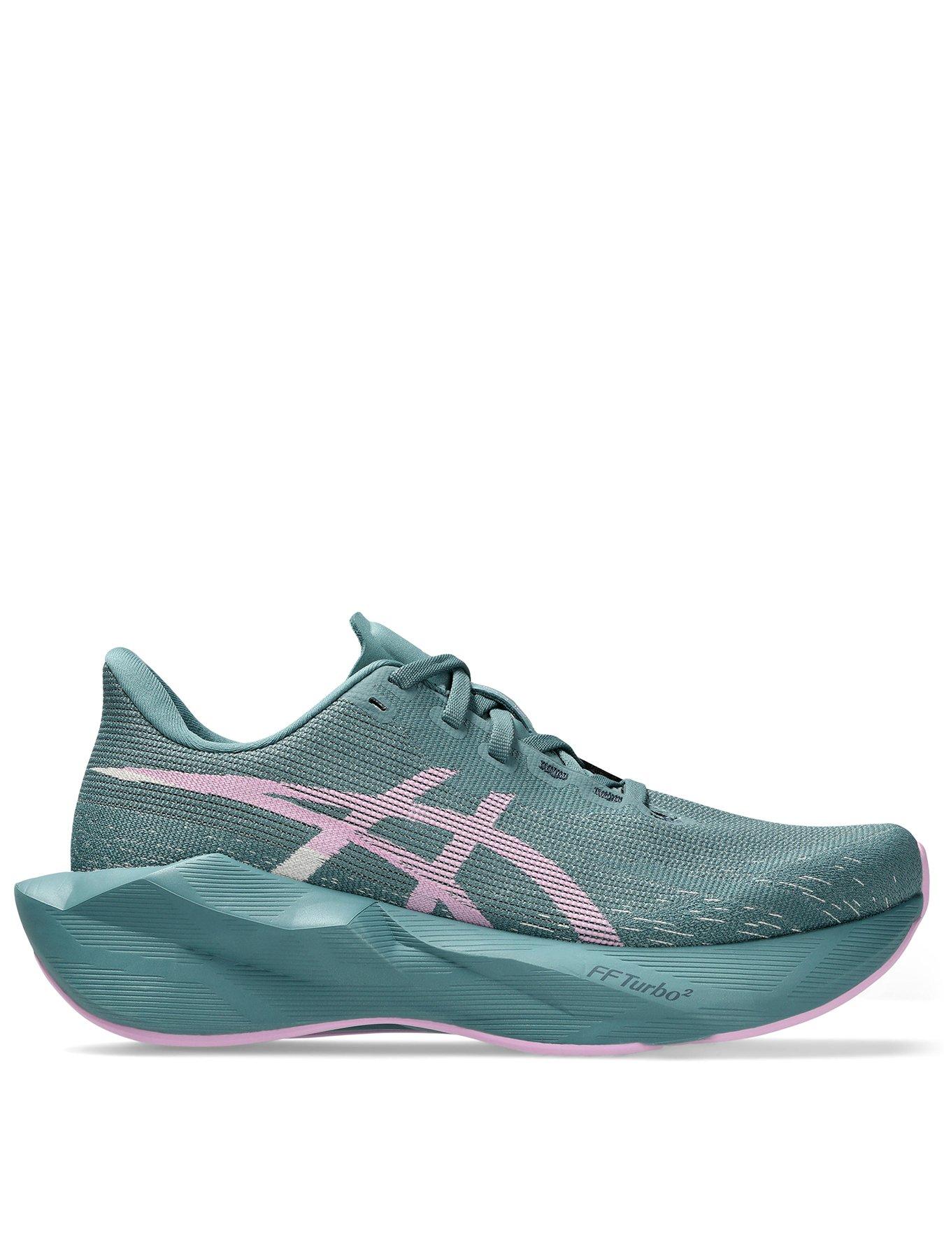 Asics Novablast 6 Running Trainers, Green, Size 6, Women
