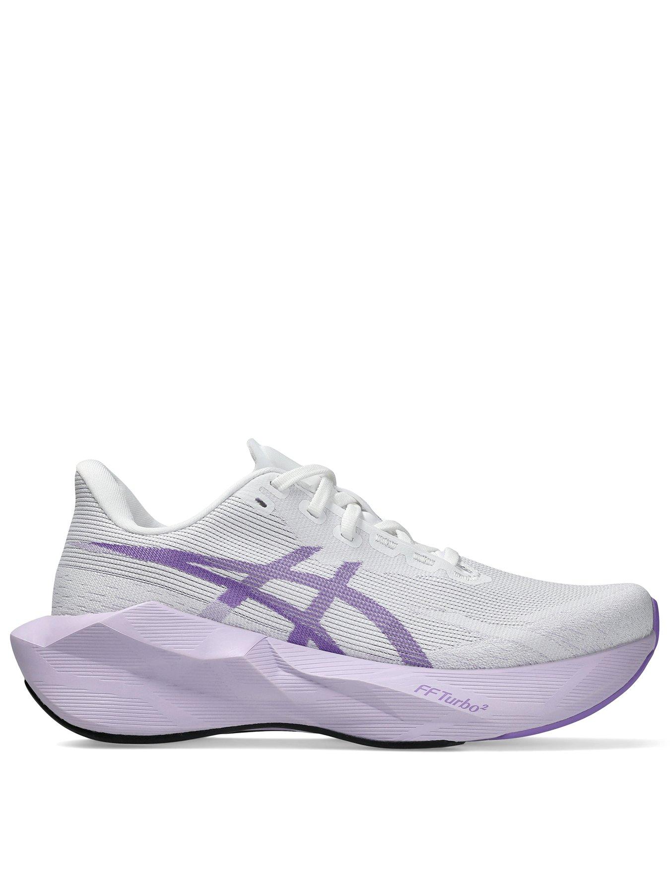Image 1 of 7 of Asics Novablast 6 Running Trainers - White