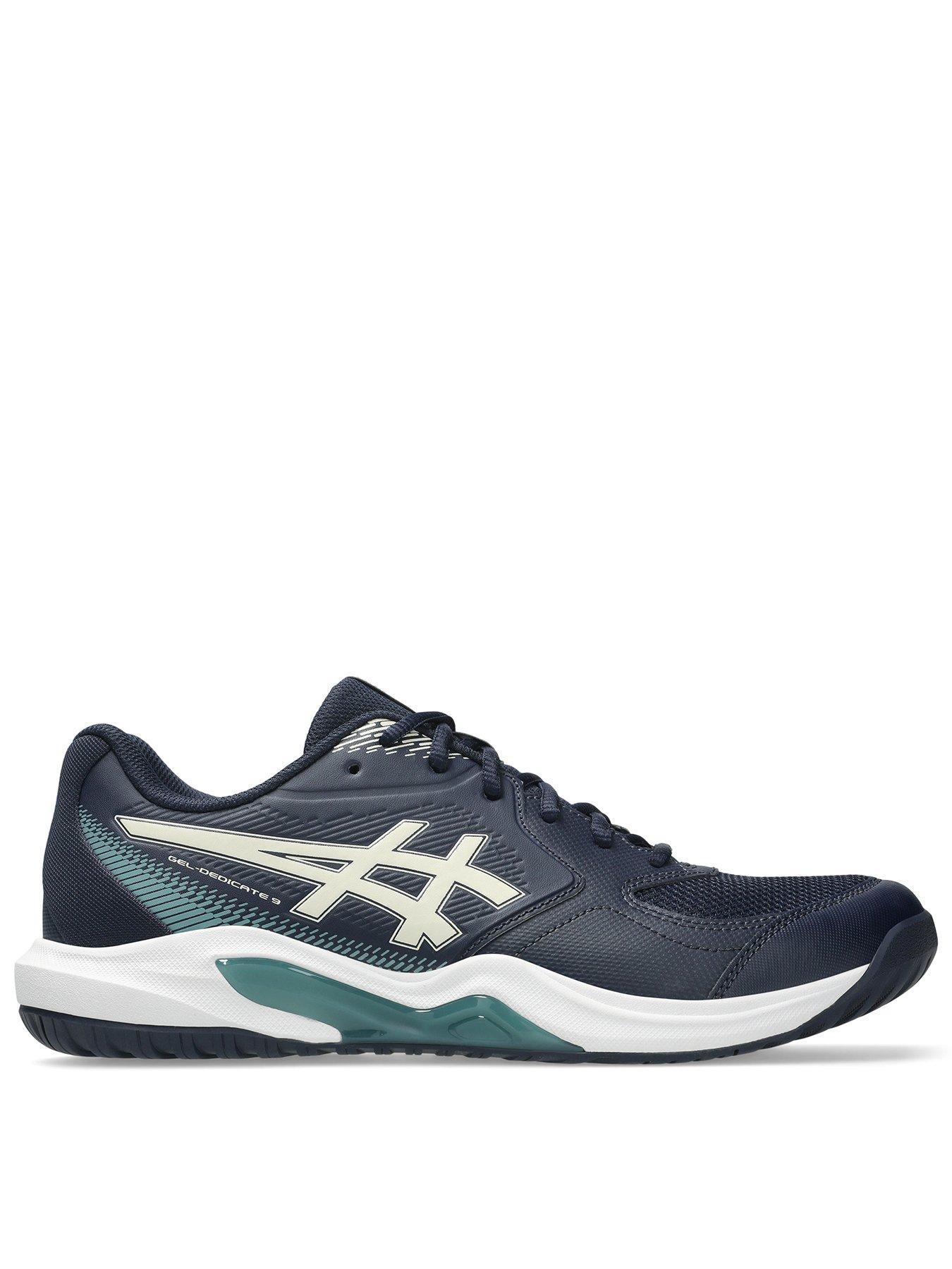 Image 1 of 6 of Asics Gel-Dedicate 9 Tennis Trainers - Navy
